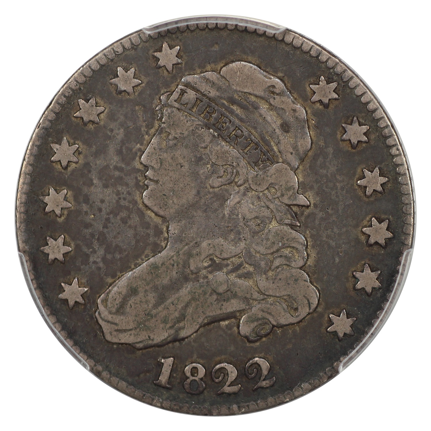 image for: 1822 25c PCGS VF20