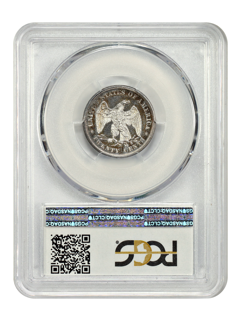 image for: 1877 20c PCGS PR62