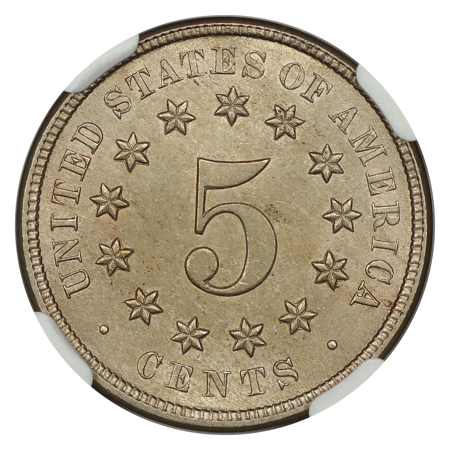 image for: 1872 5c NGC MS65