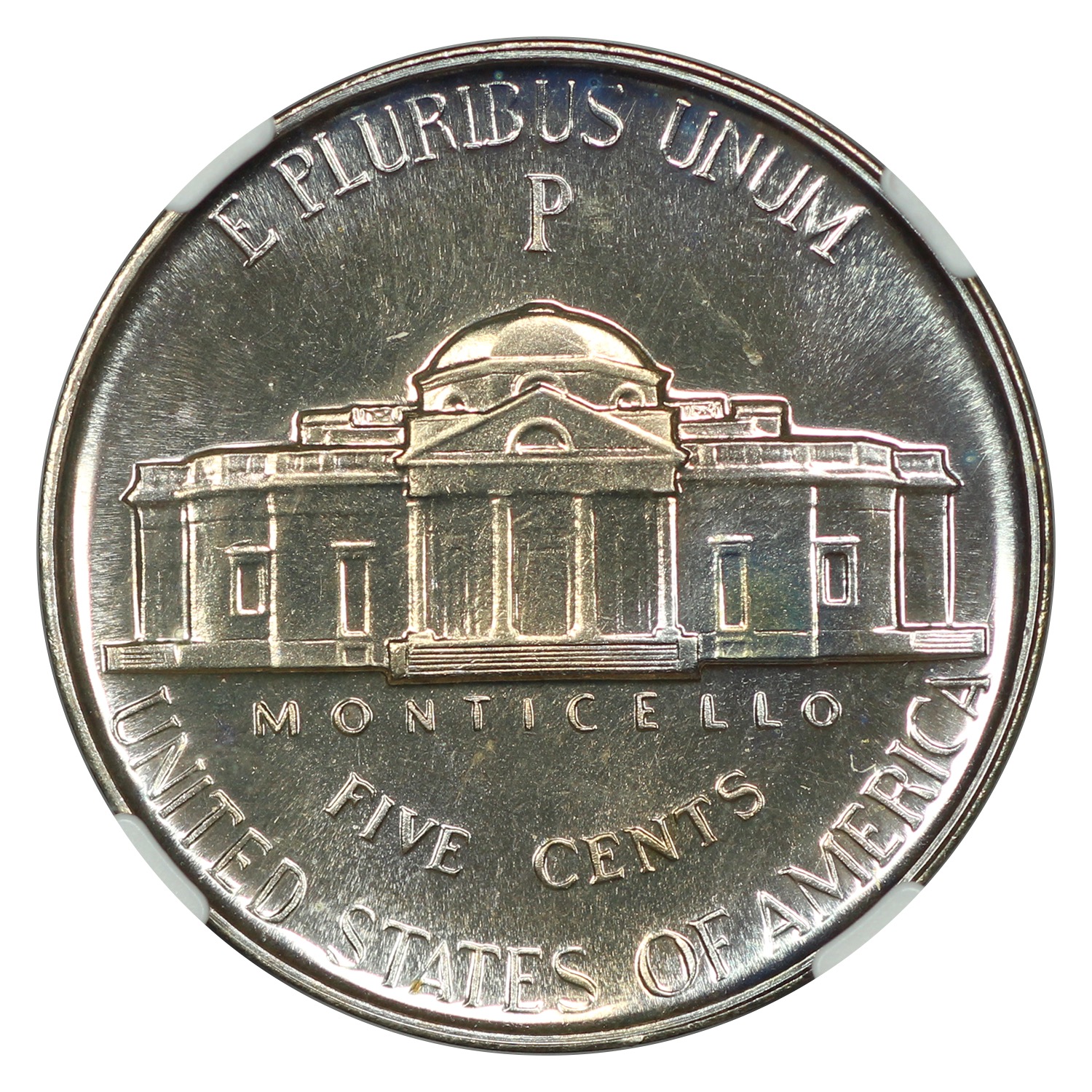 thumbnail for: 1942-P Type 2, Silver 5c NGC PR67