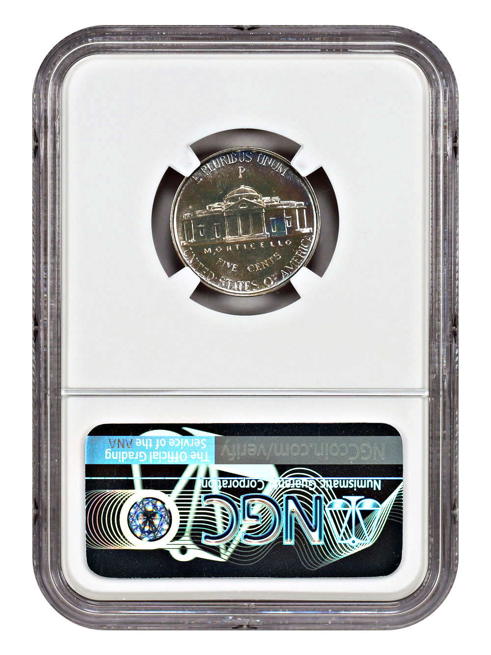 thumbnail for: 1942-P Type 2, Silver 5c NGC PR67