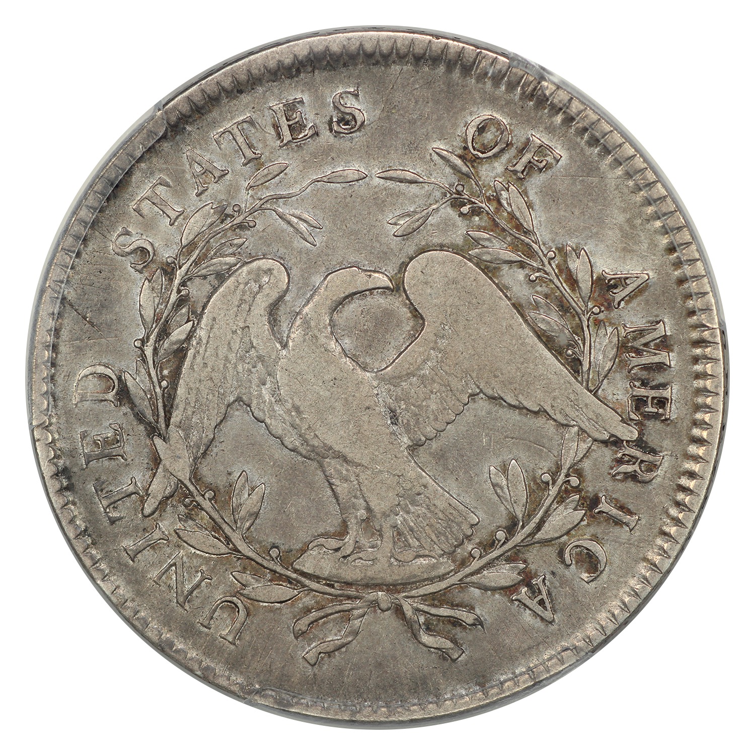 image for: 1795 Flowing Hair, 2 Leaves $1  PCGS VF25