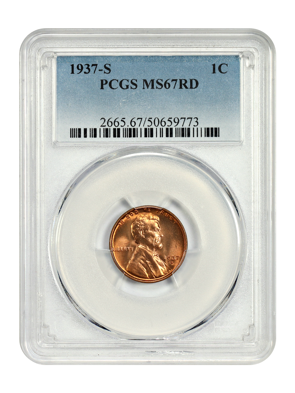1937-S 1C, RD