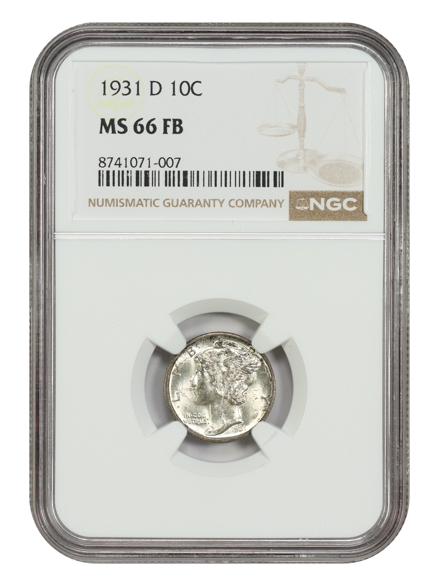 1931-D 10C, FB