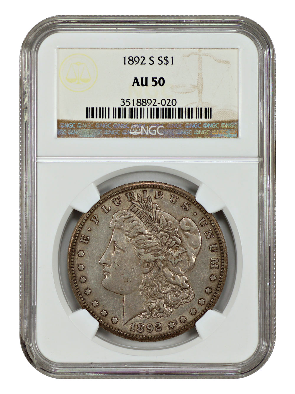1892-S $1