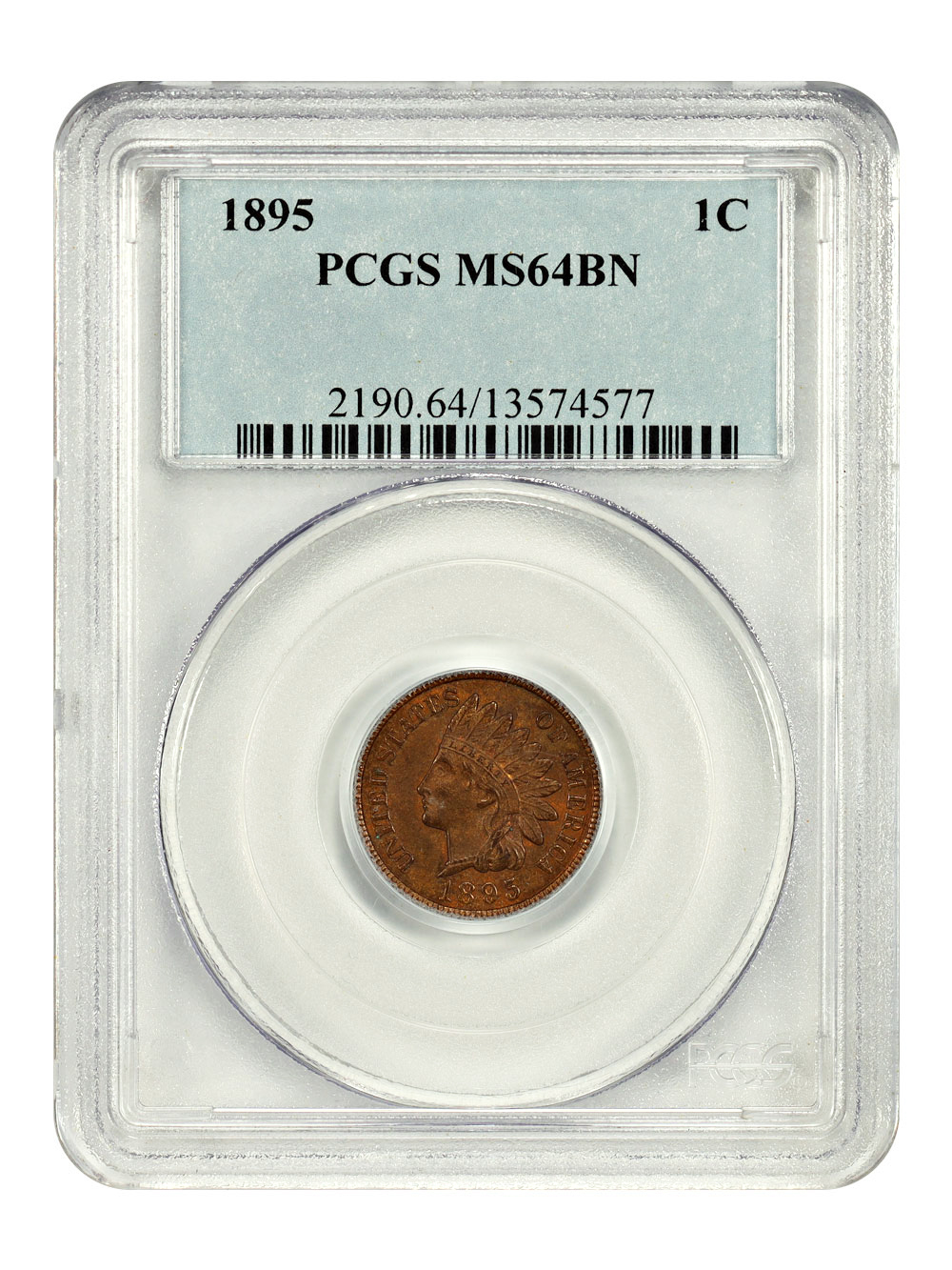 1895 1C PCGS MS64BN