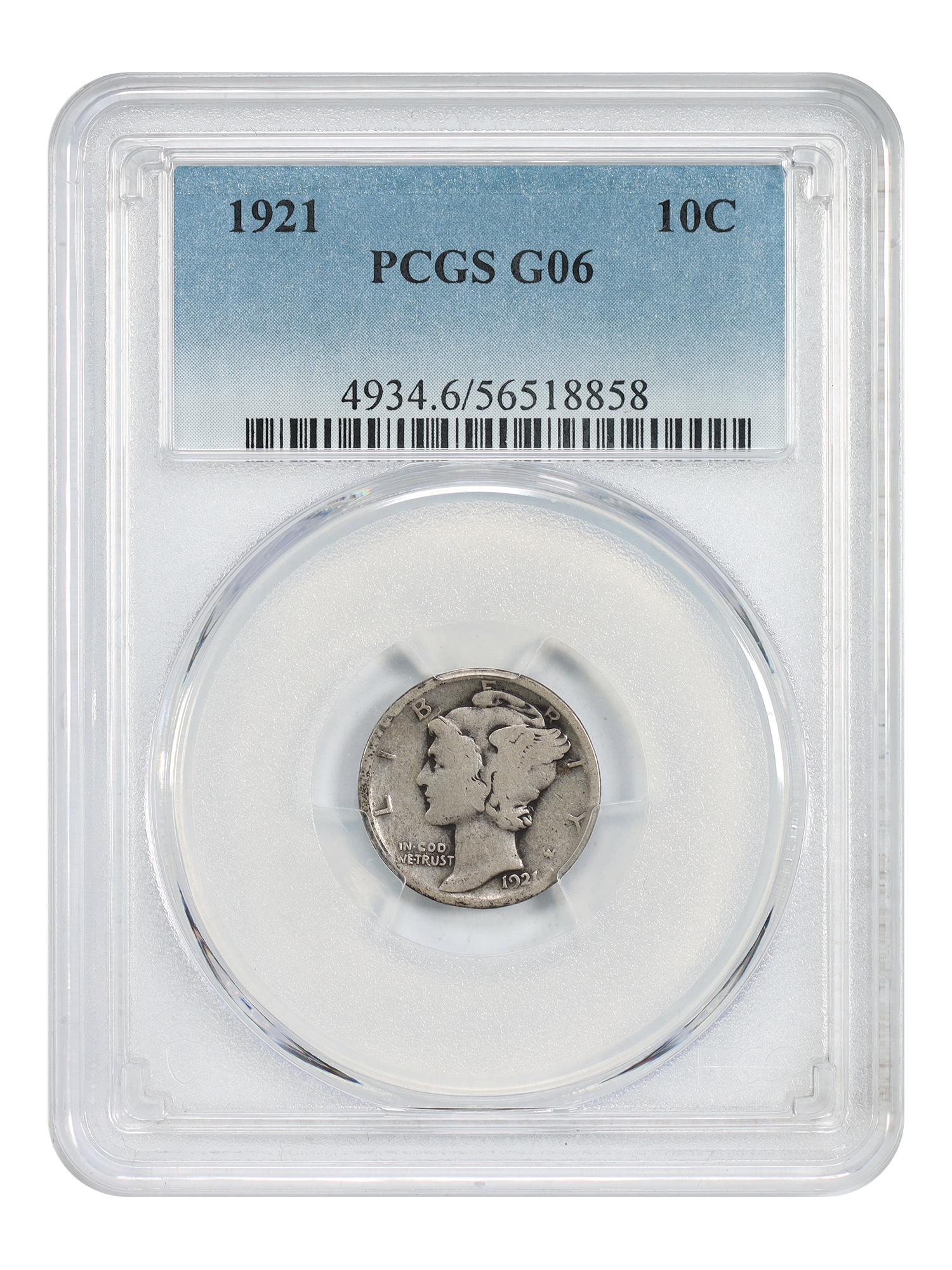 1921 10C PCGS Good 06