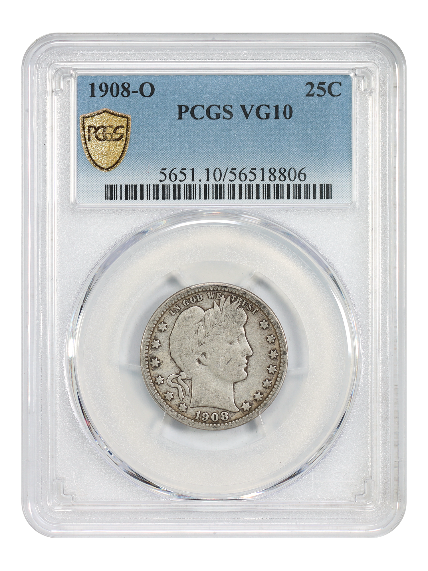 1908-O 25C