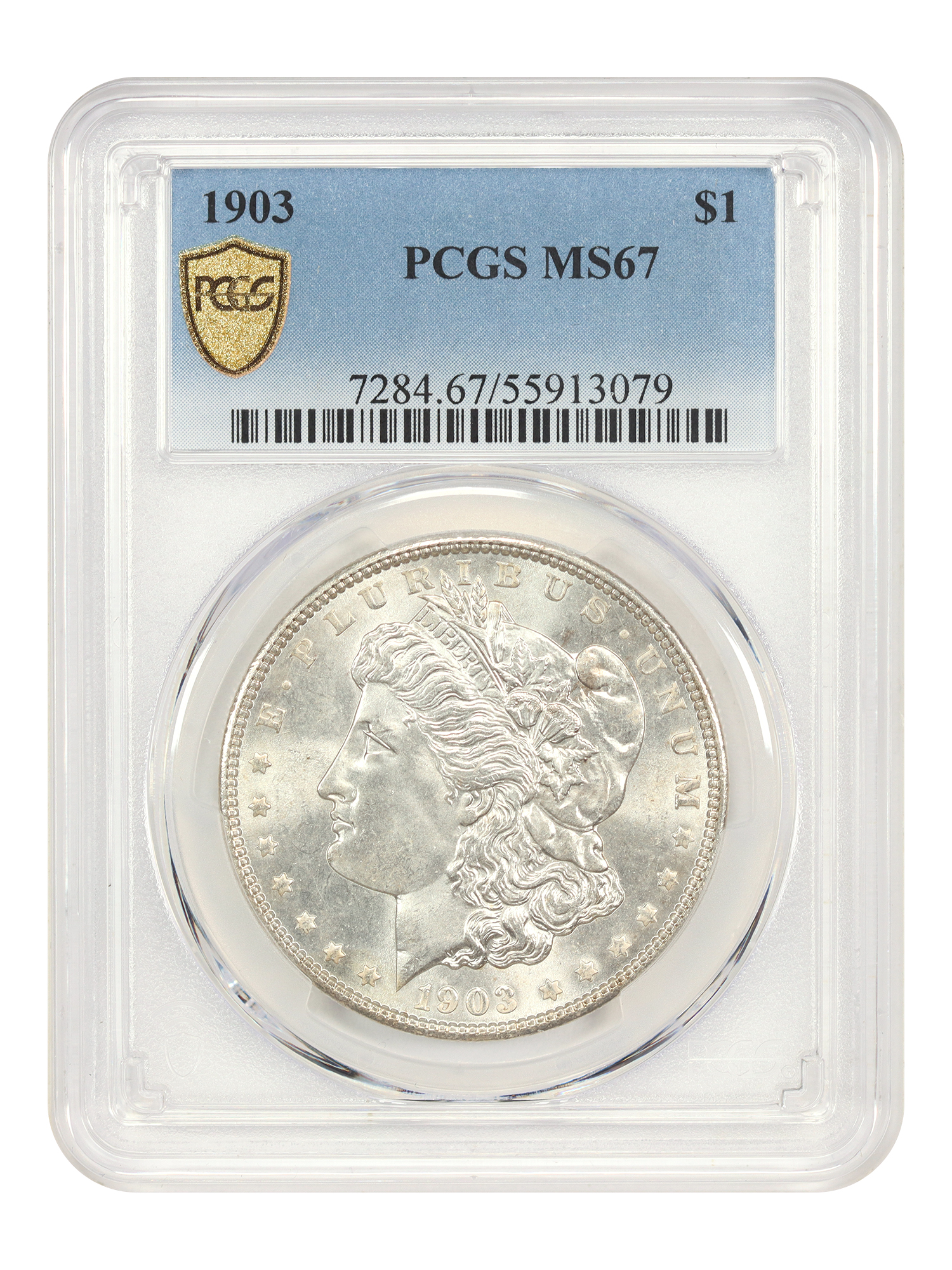 1903 $1 PCGS MS67