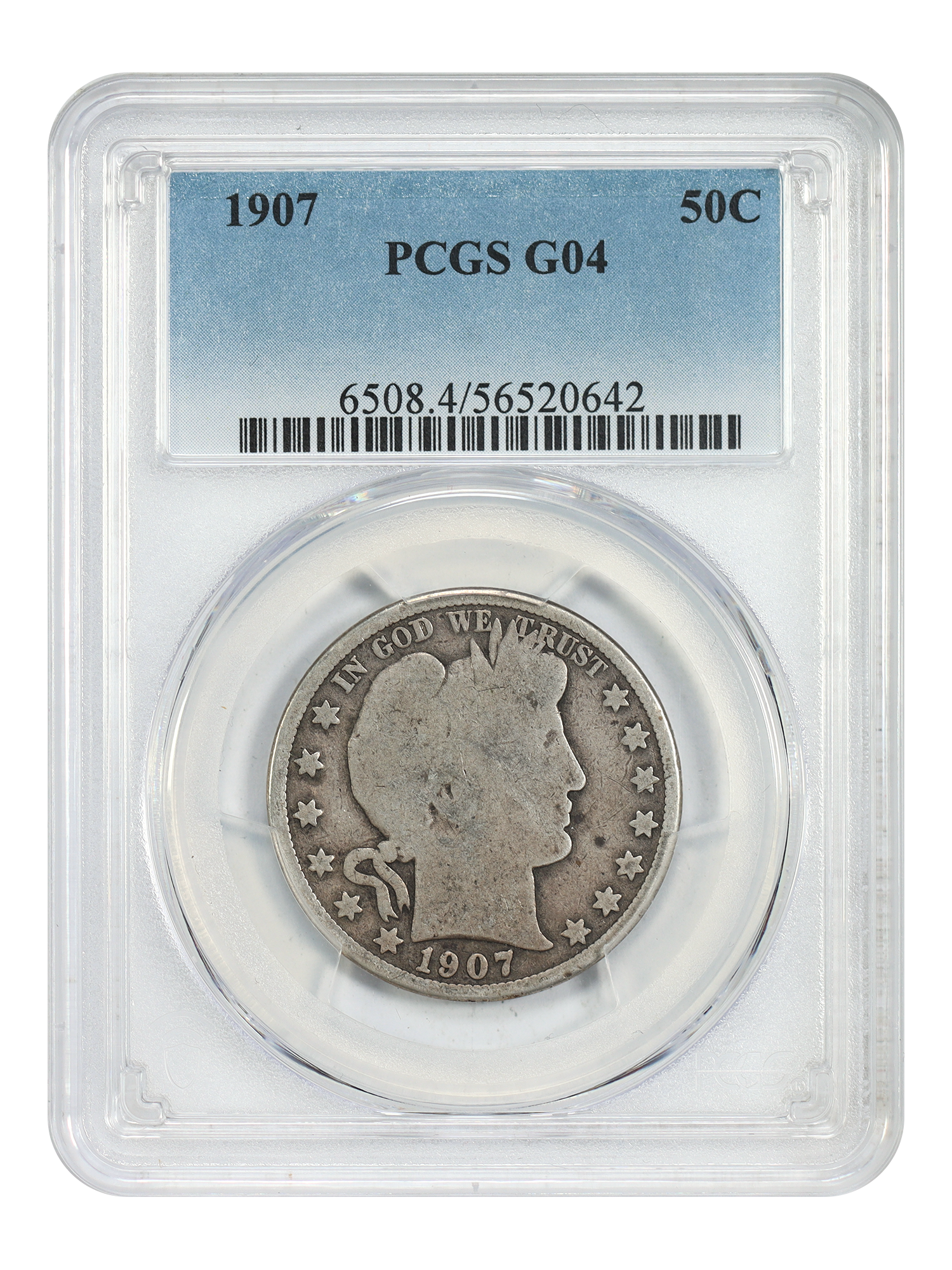 1907 50C PCGS Good 04
