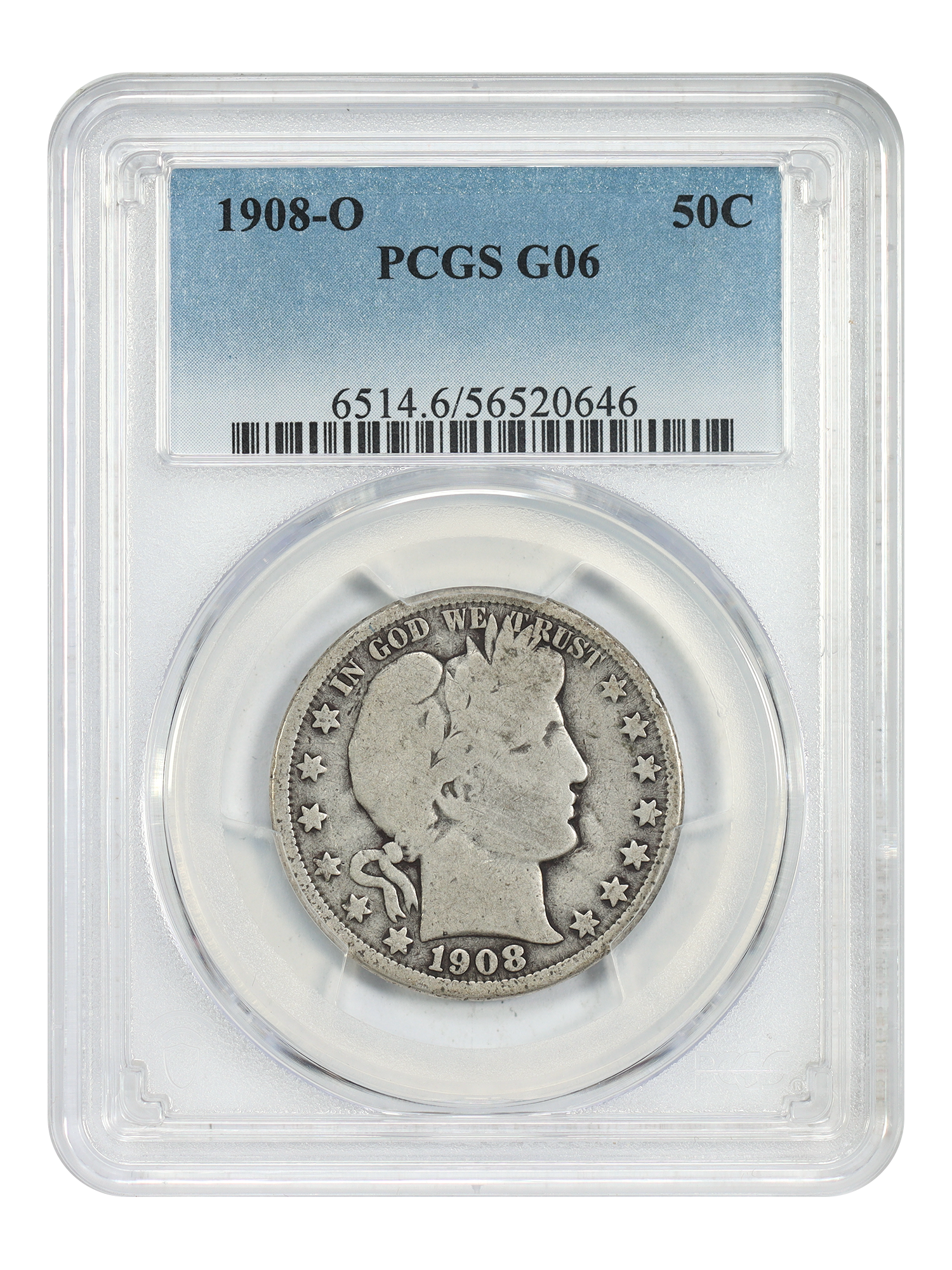 1908-O 50C PCGS Good 06