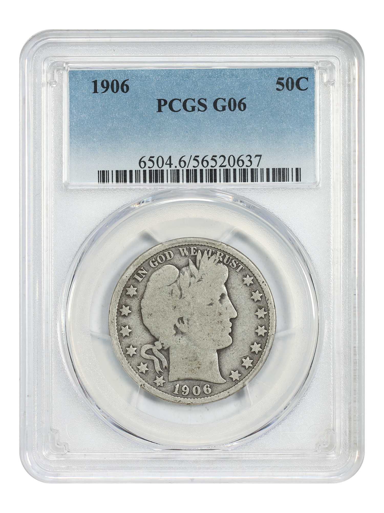 1906 50C PCGS Good 06