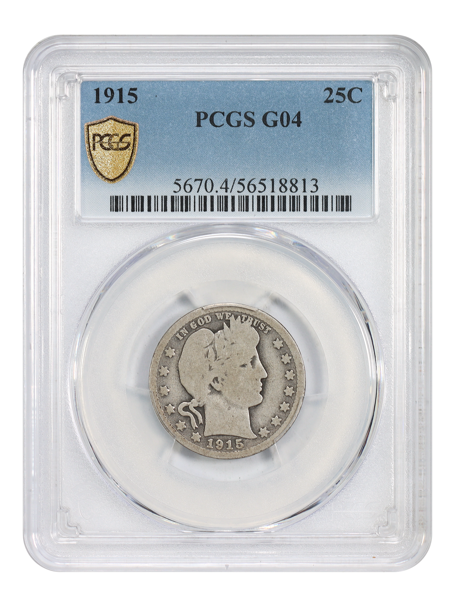 1915 25C PCGS Good 04