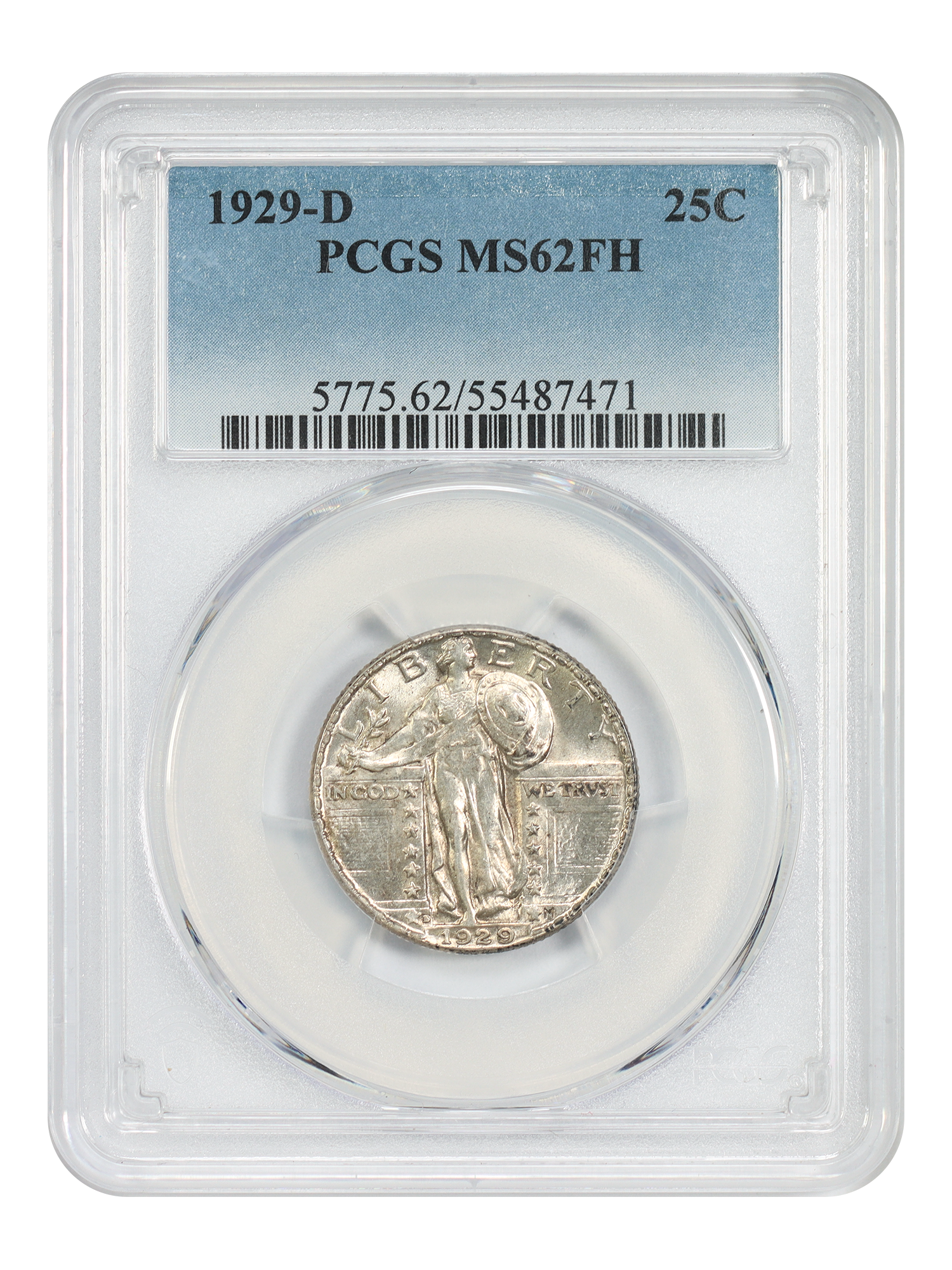 1929-D 25C, FH