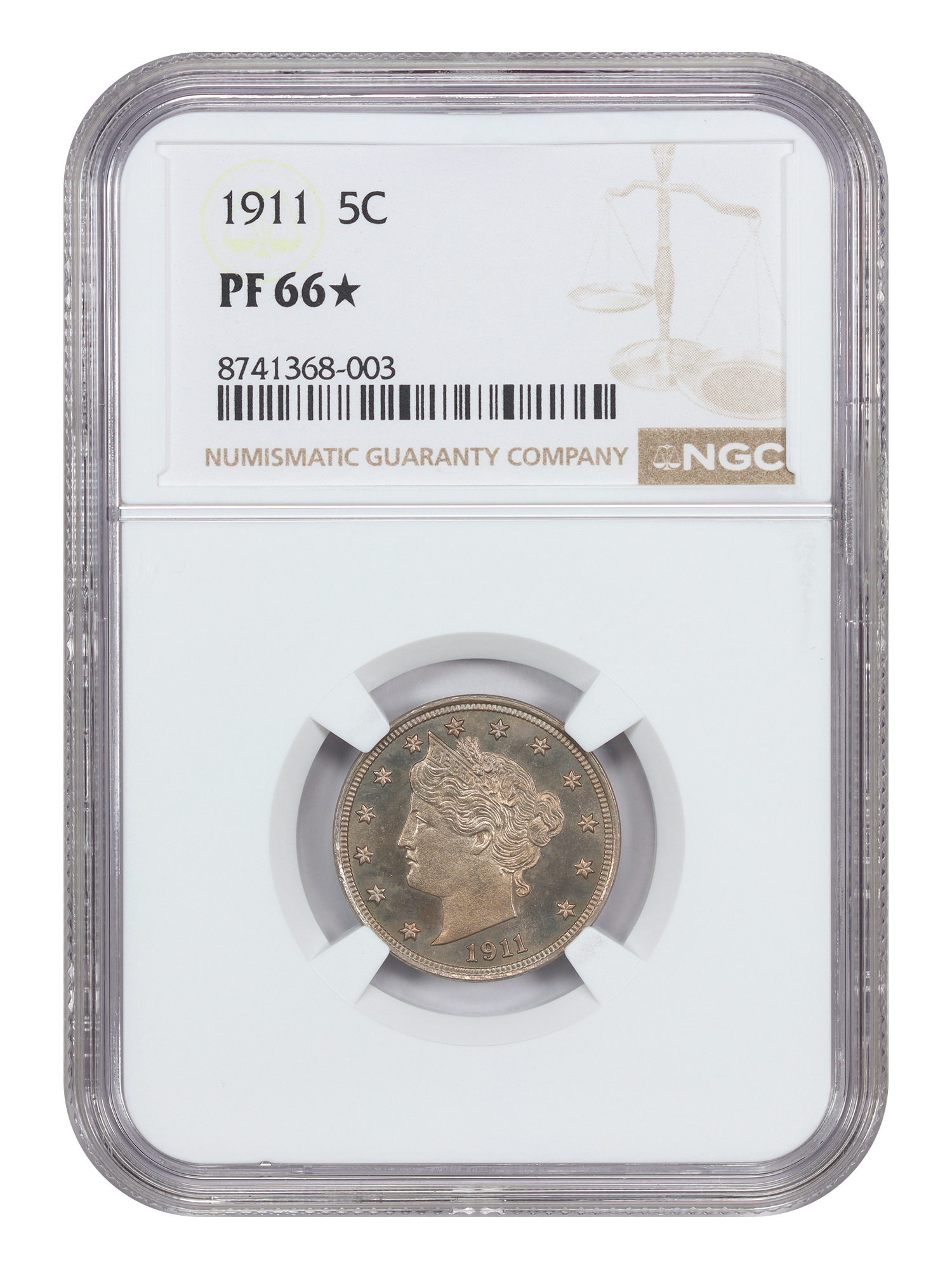 1911 5C NGC PR66 *STAR*