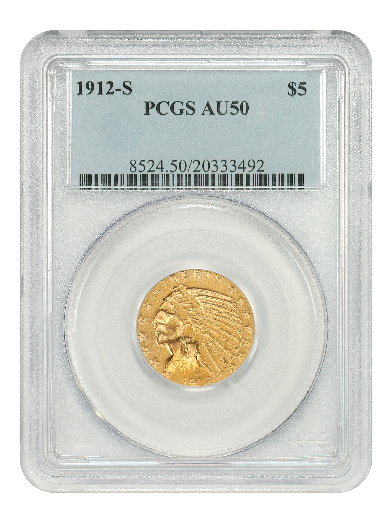 1912-S $5