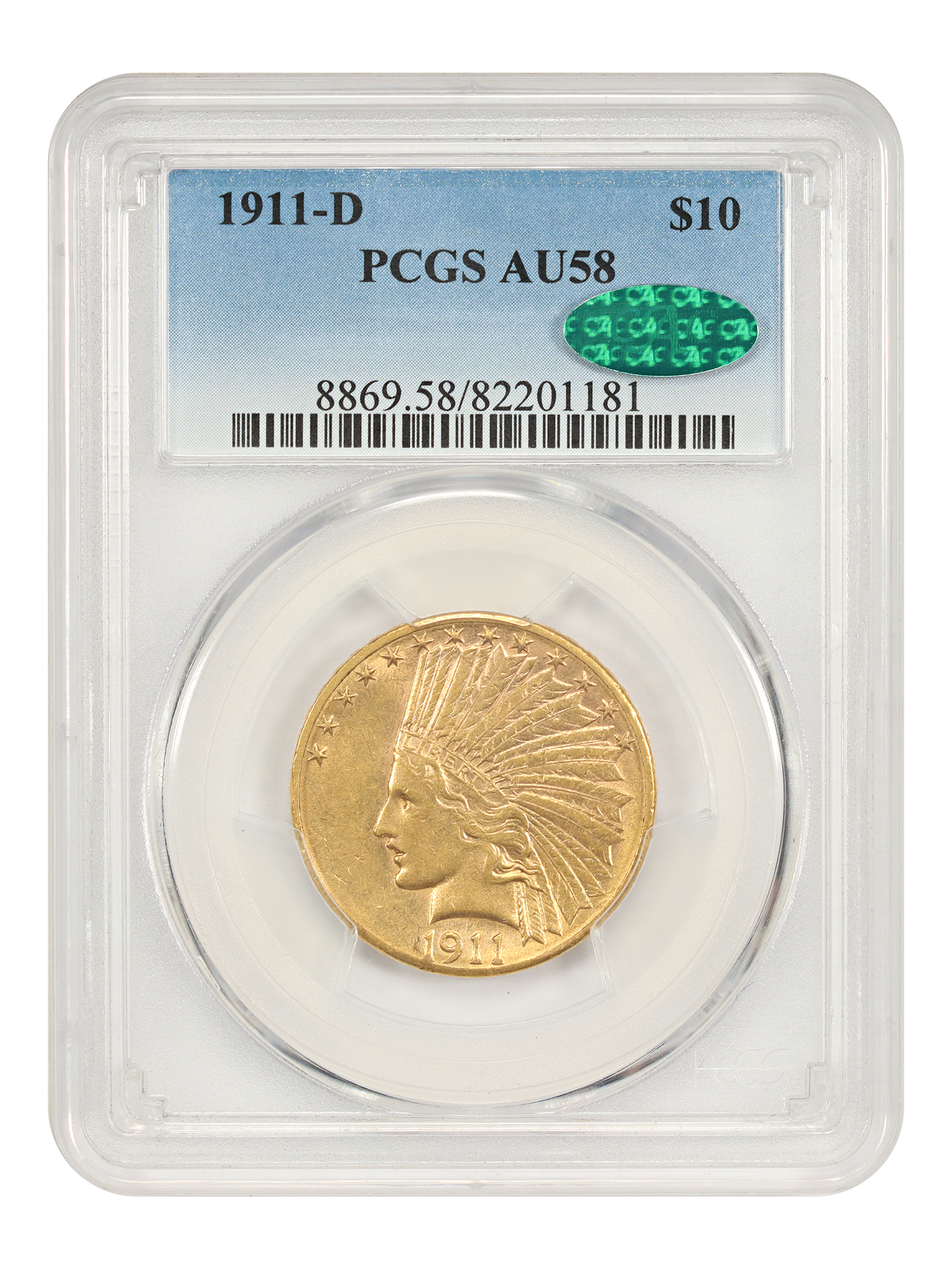 1911-D $10