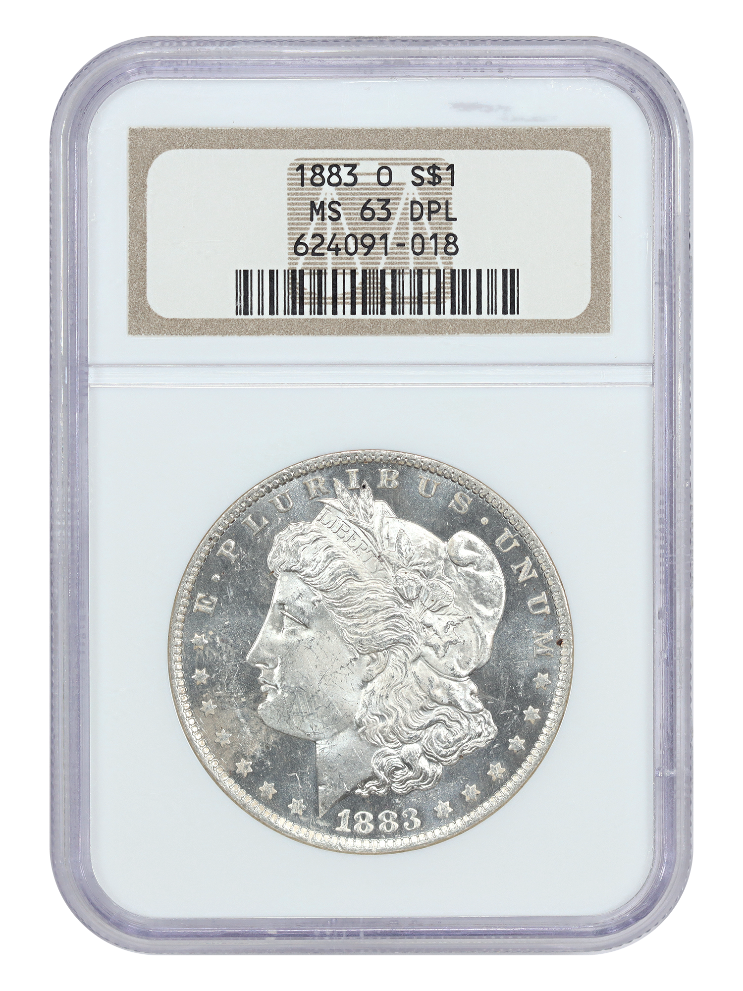 1883-O $1, DMPL