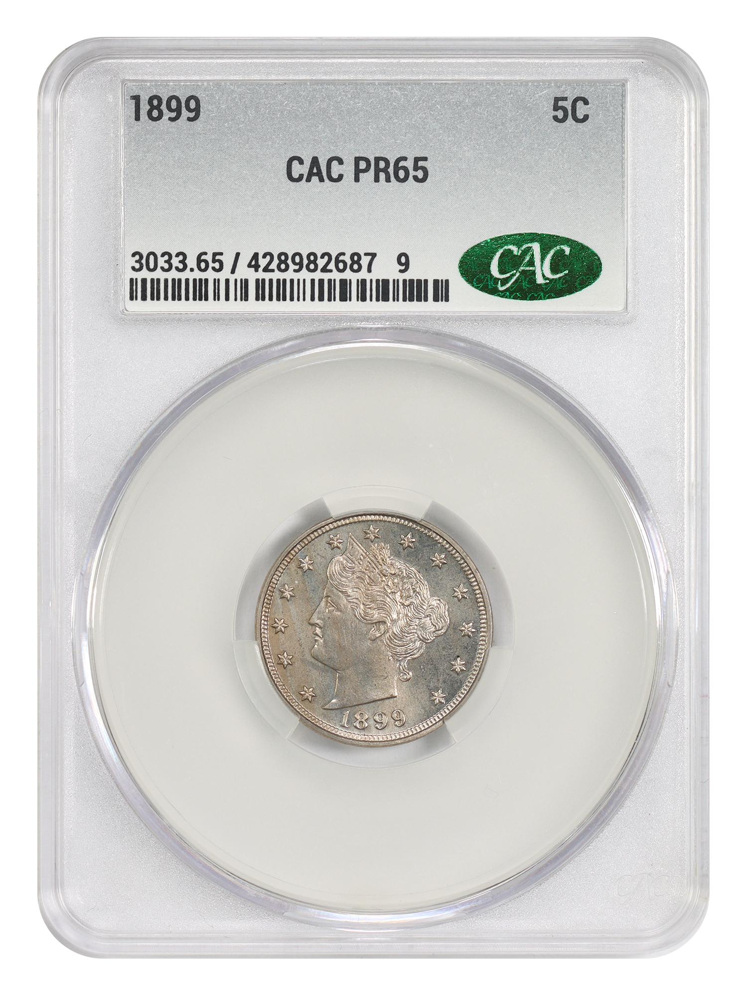 1899 5C CACG PR65