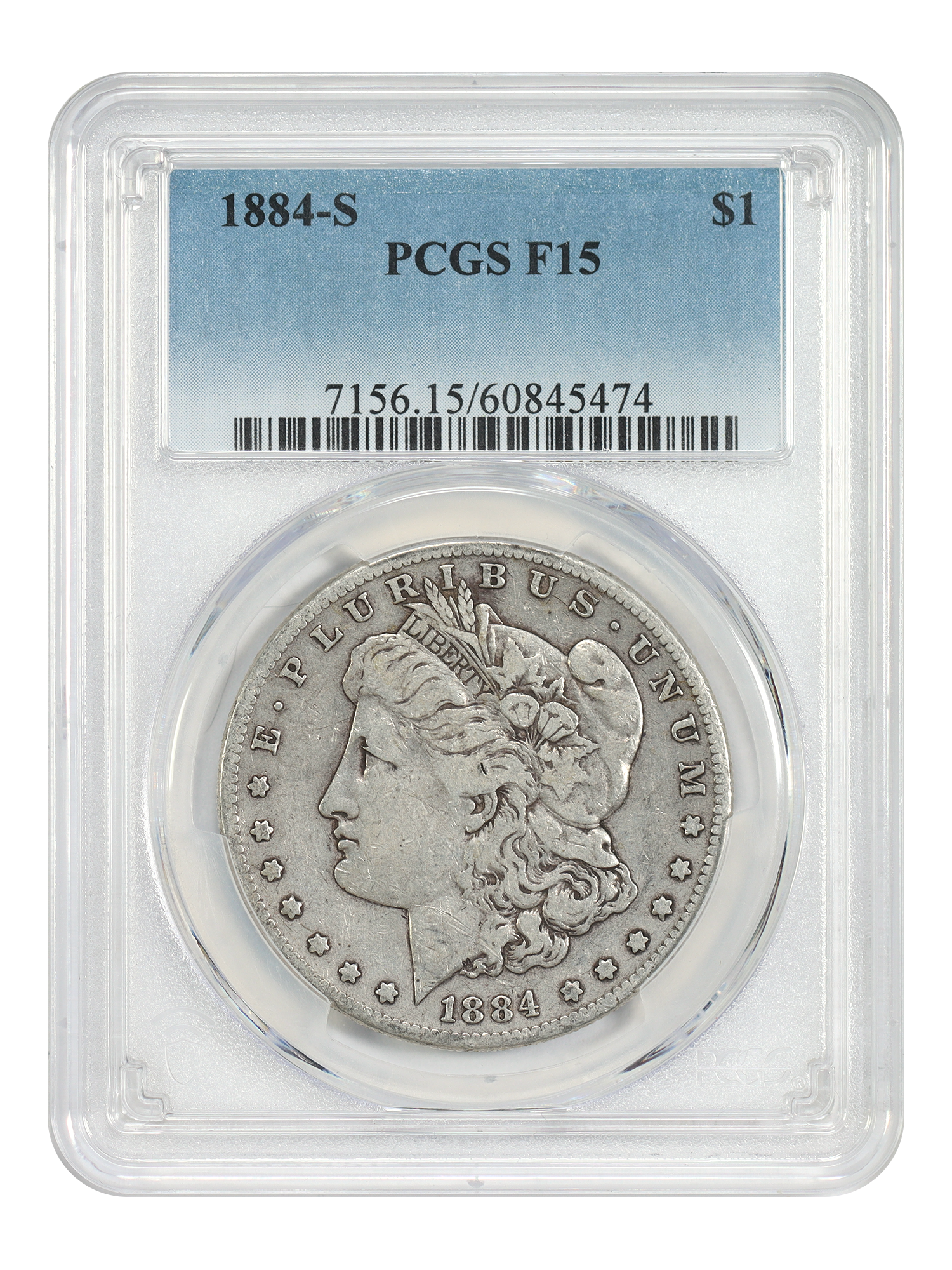 1884-S $1 PCGS Fine 15