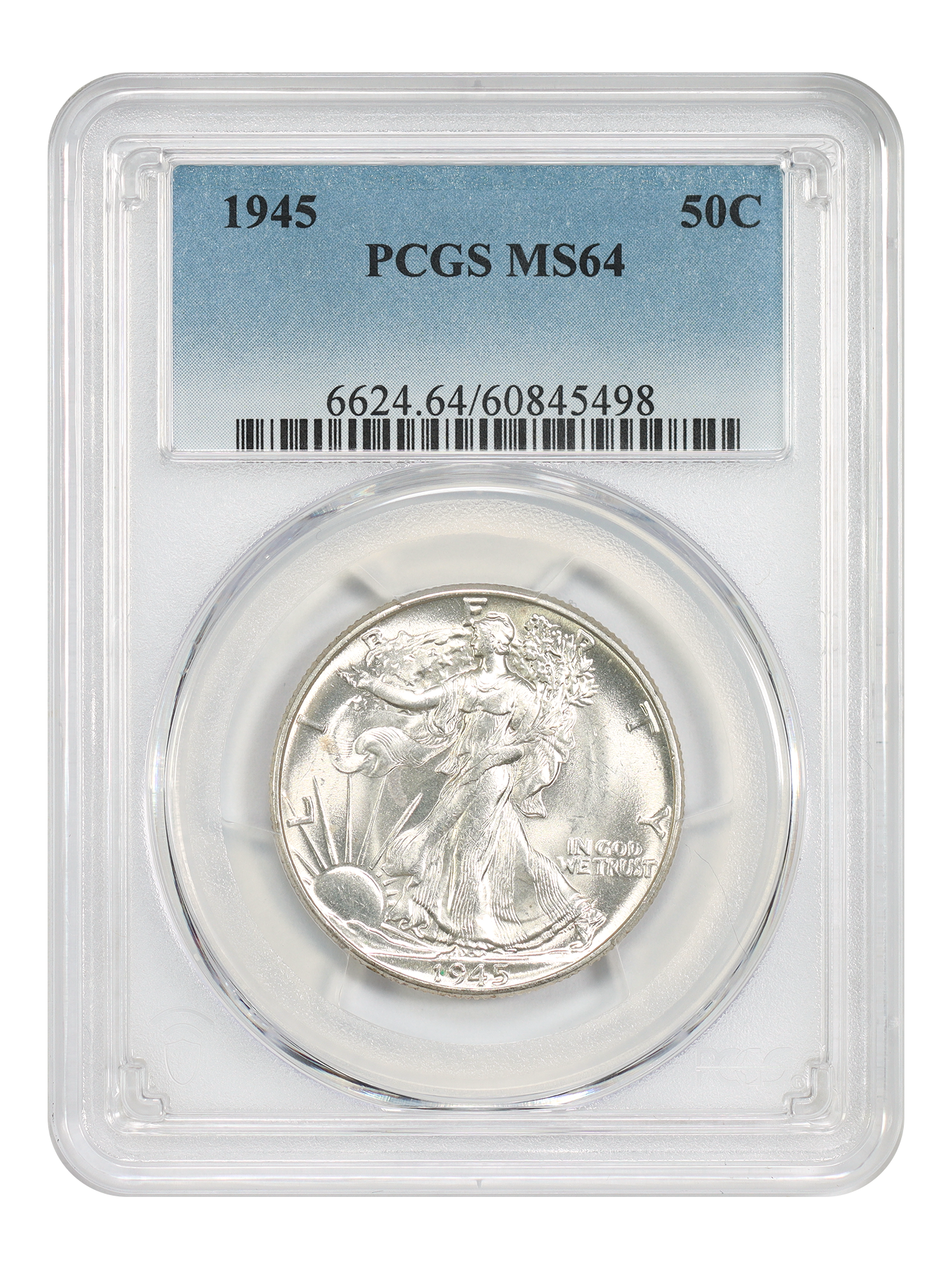 1945 50C PCGS MS64