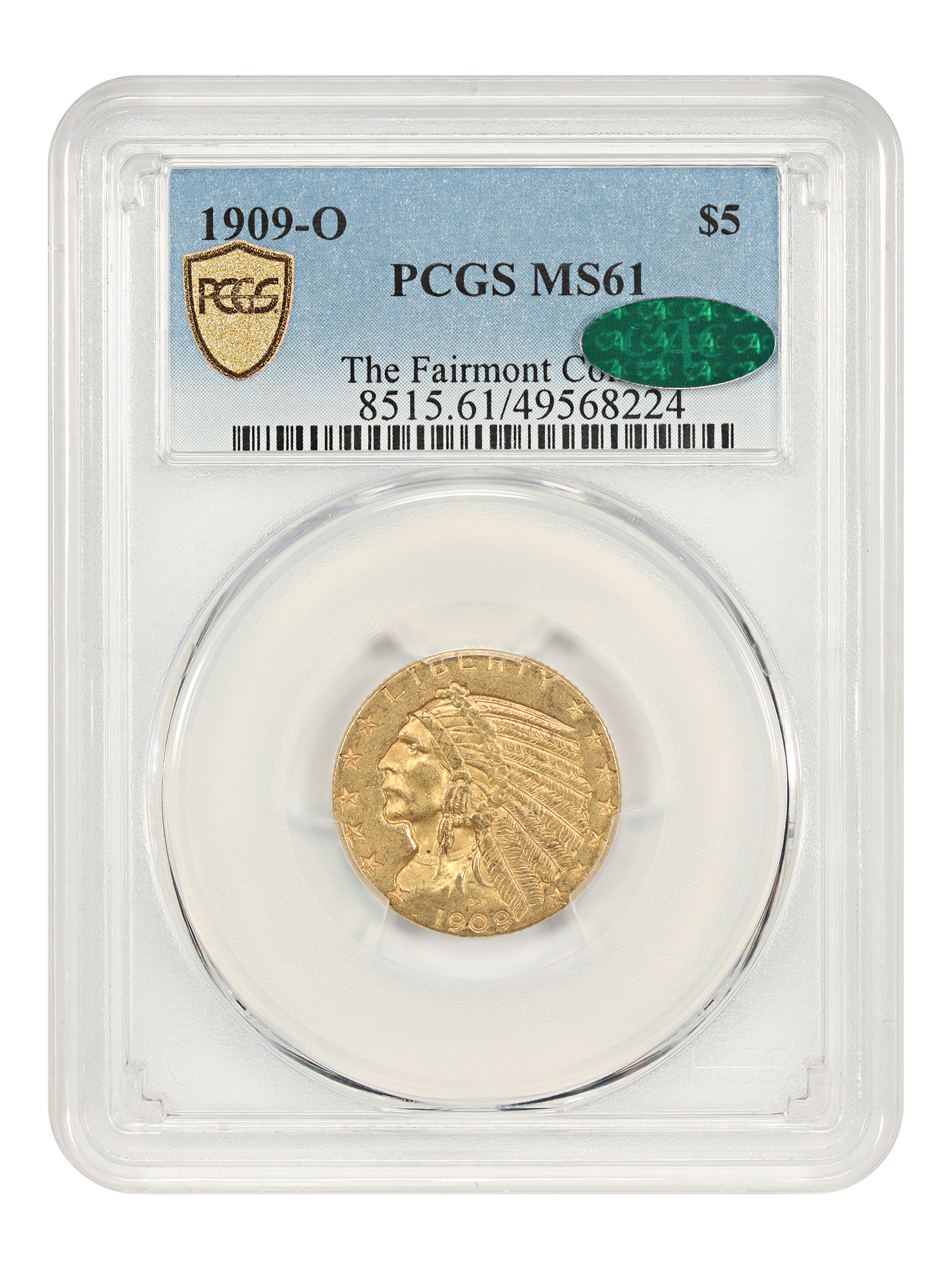 1909-O $5