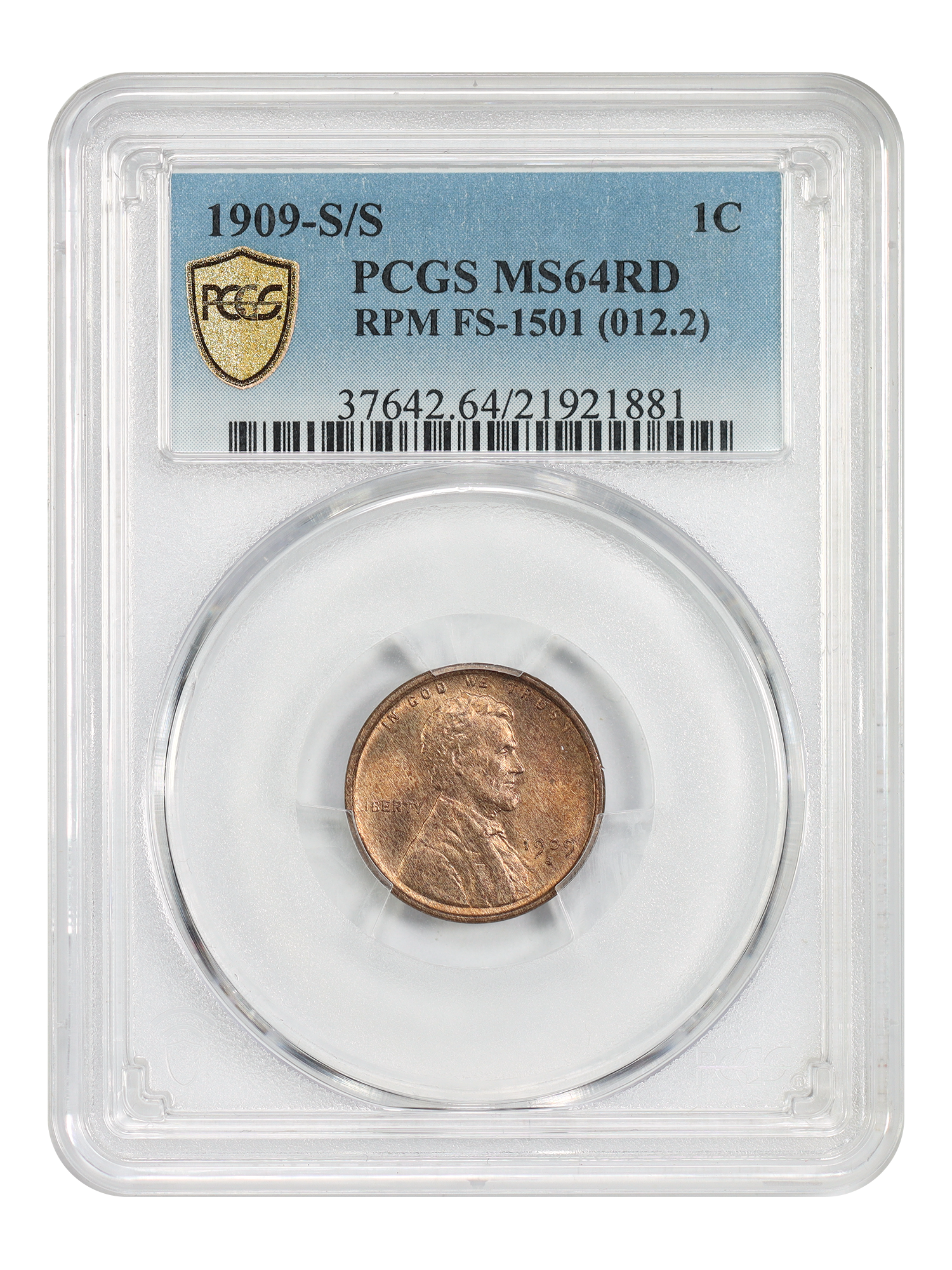 1909-S/S 1C RPM FS-1501 (012.2), RD