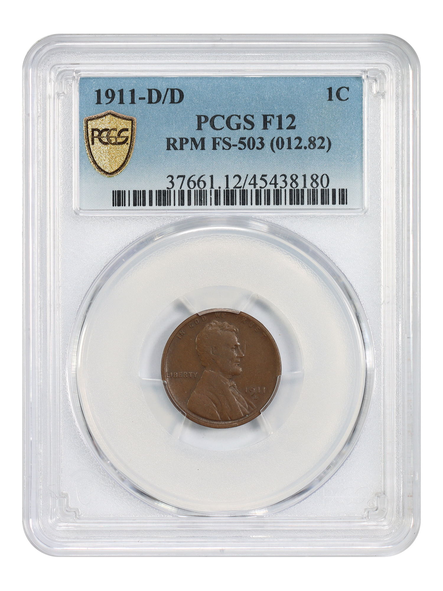 1911-D/D 1C RPM FS-503 (012.82), BN