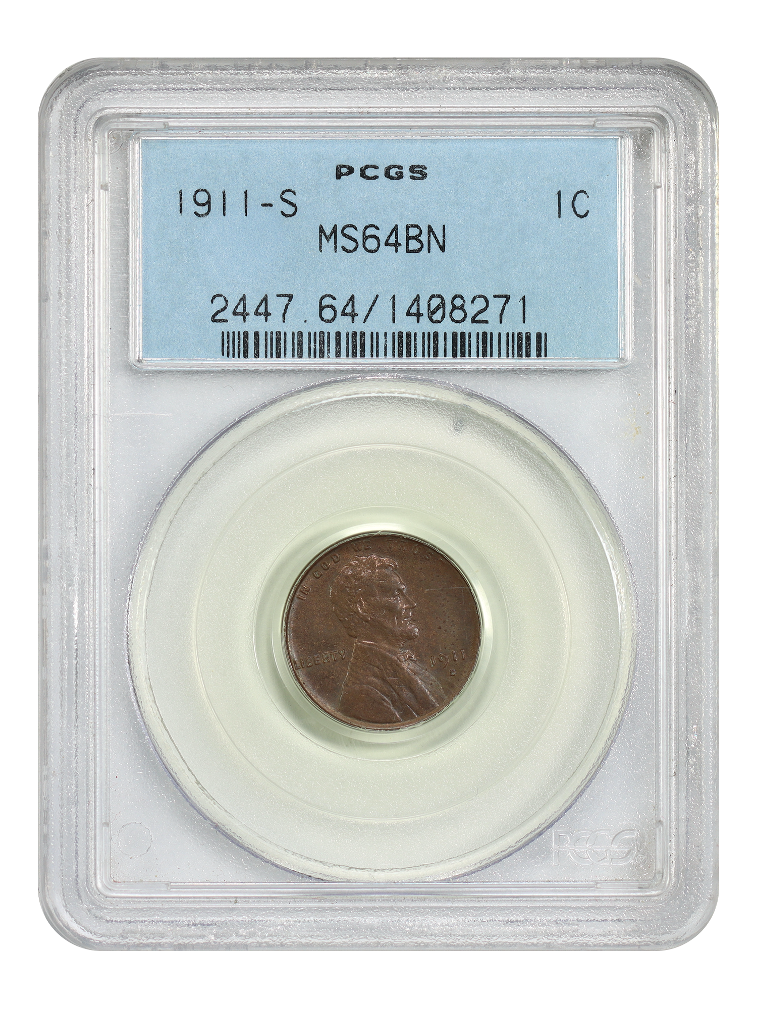 1911-S 1C, BN