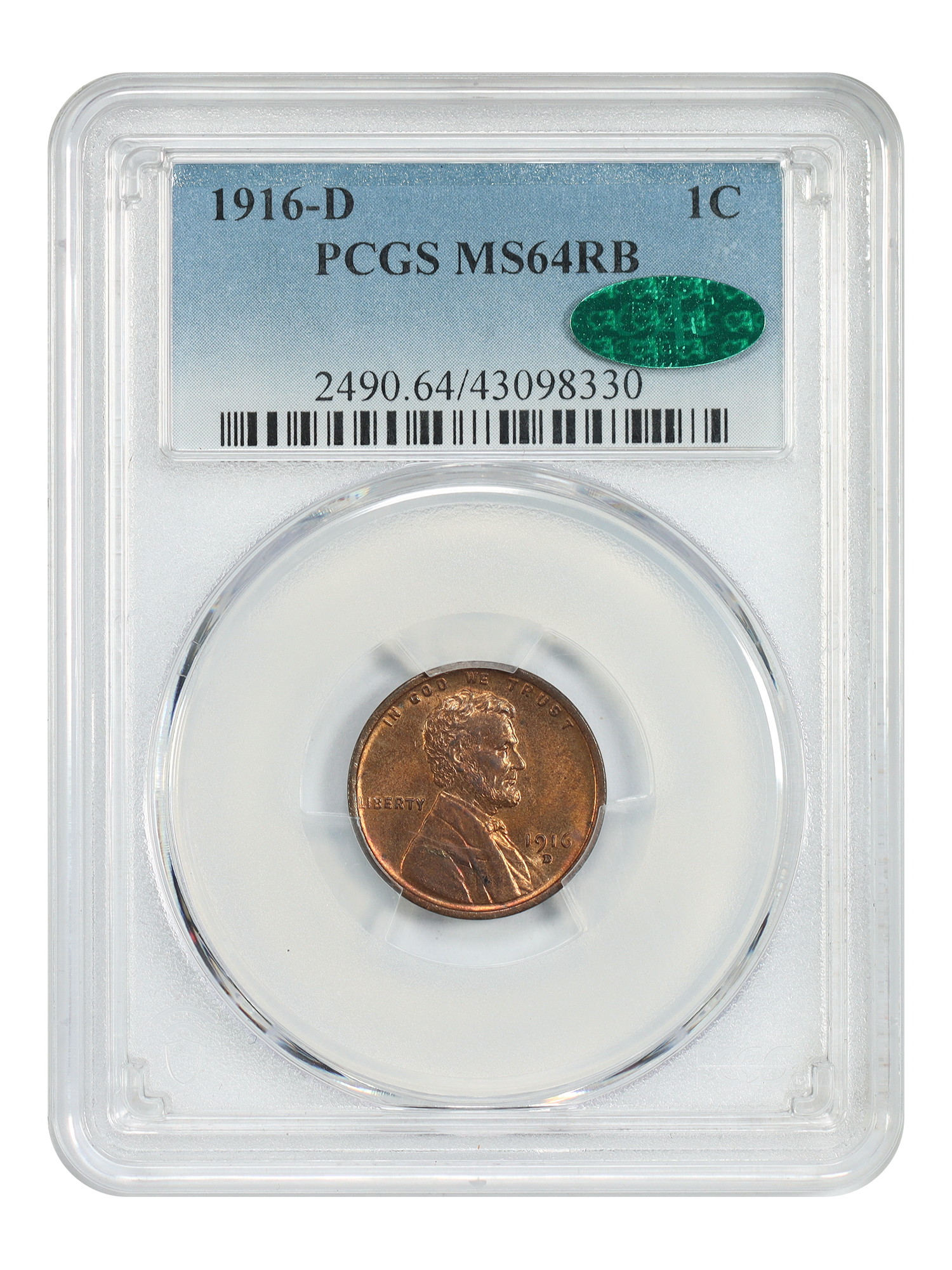1916-D 1C, RB