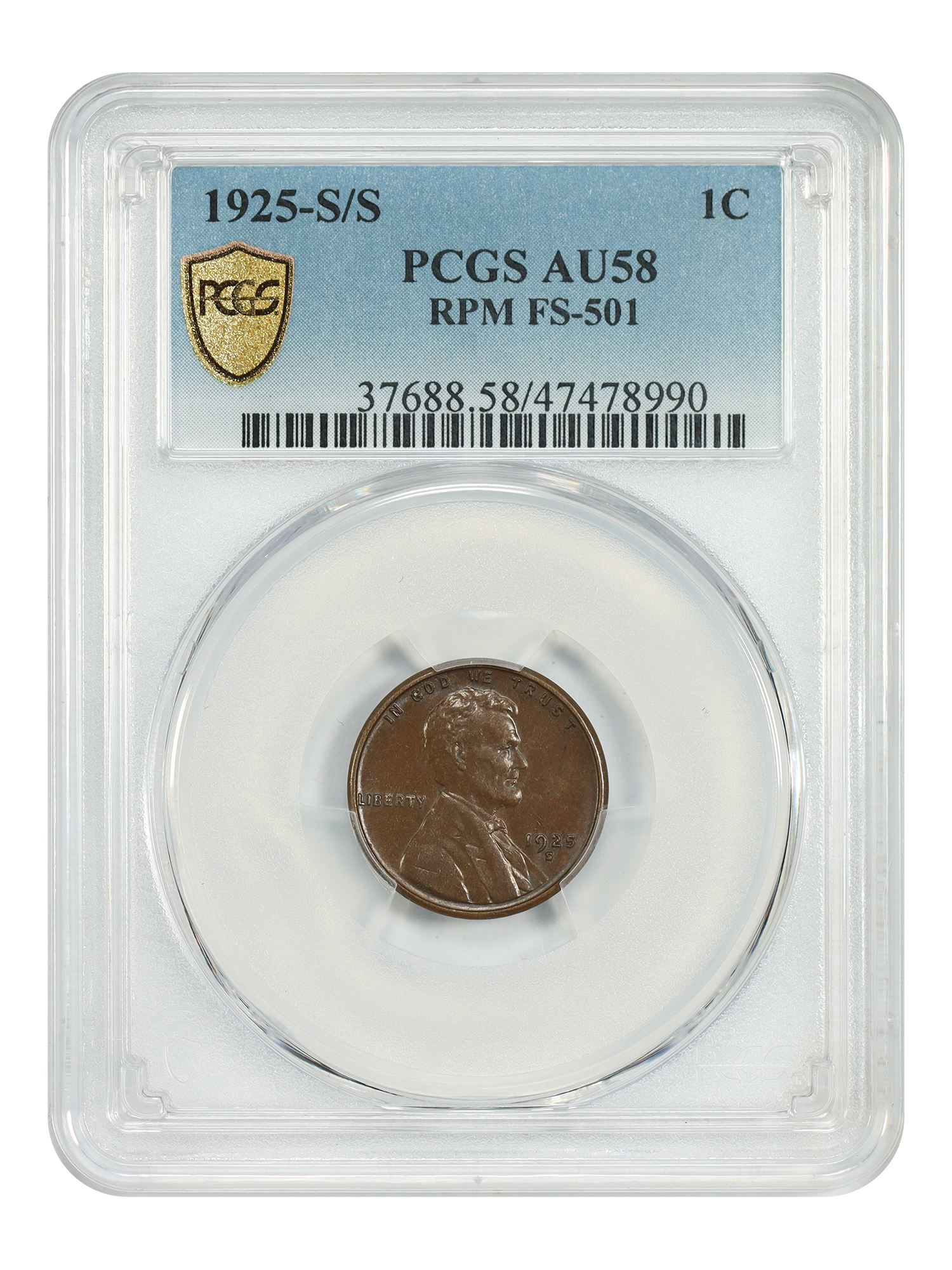 1925-S/S 1C RPM FS-501 (013.31), BN