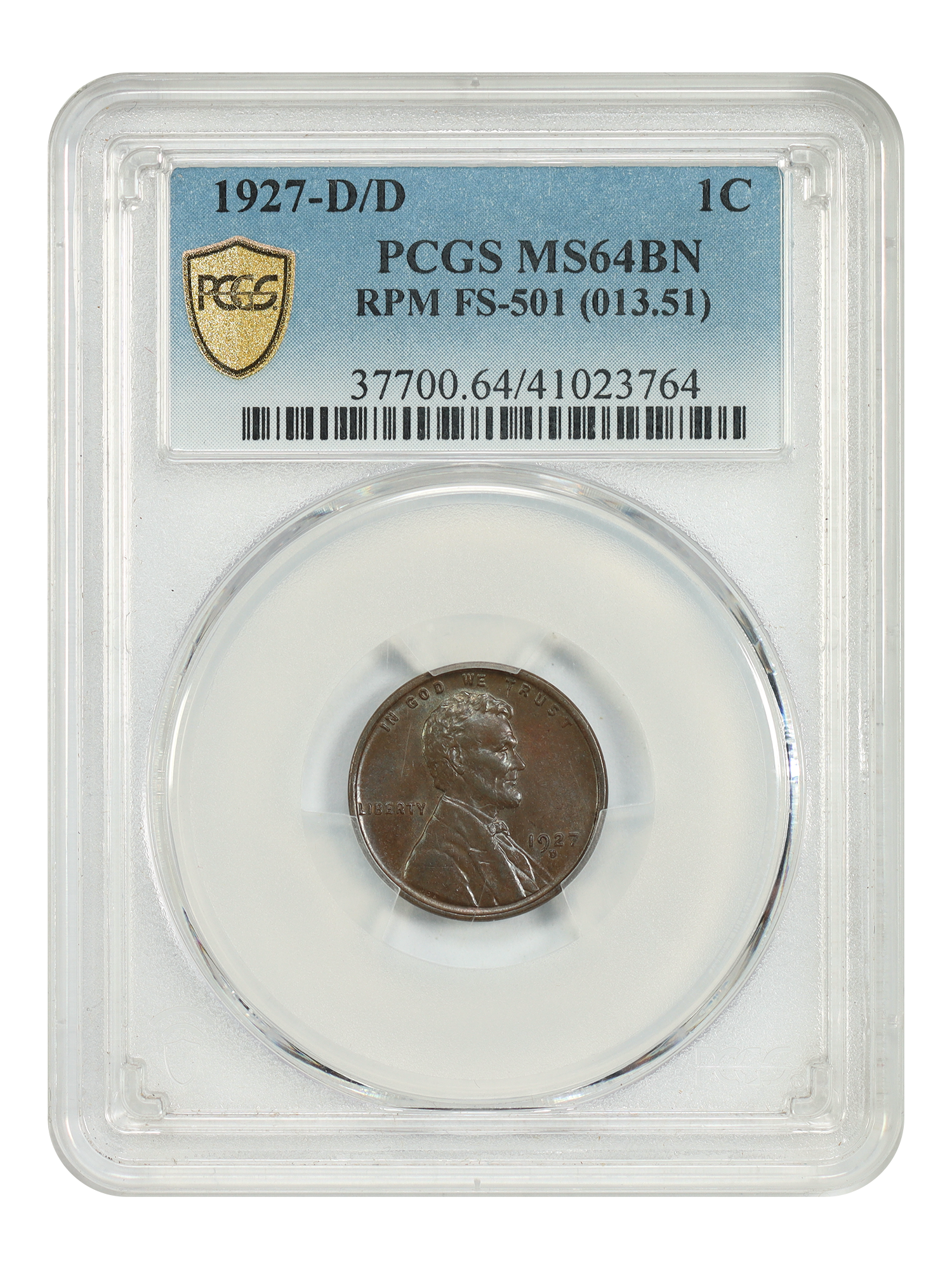 1927-D/D 1C RPM FS-501 (013.51), BN