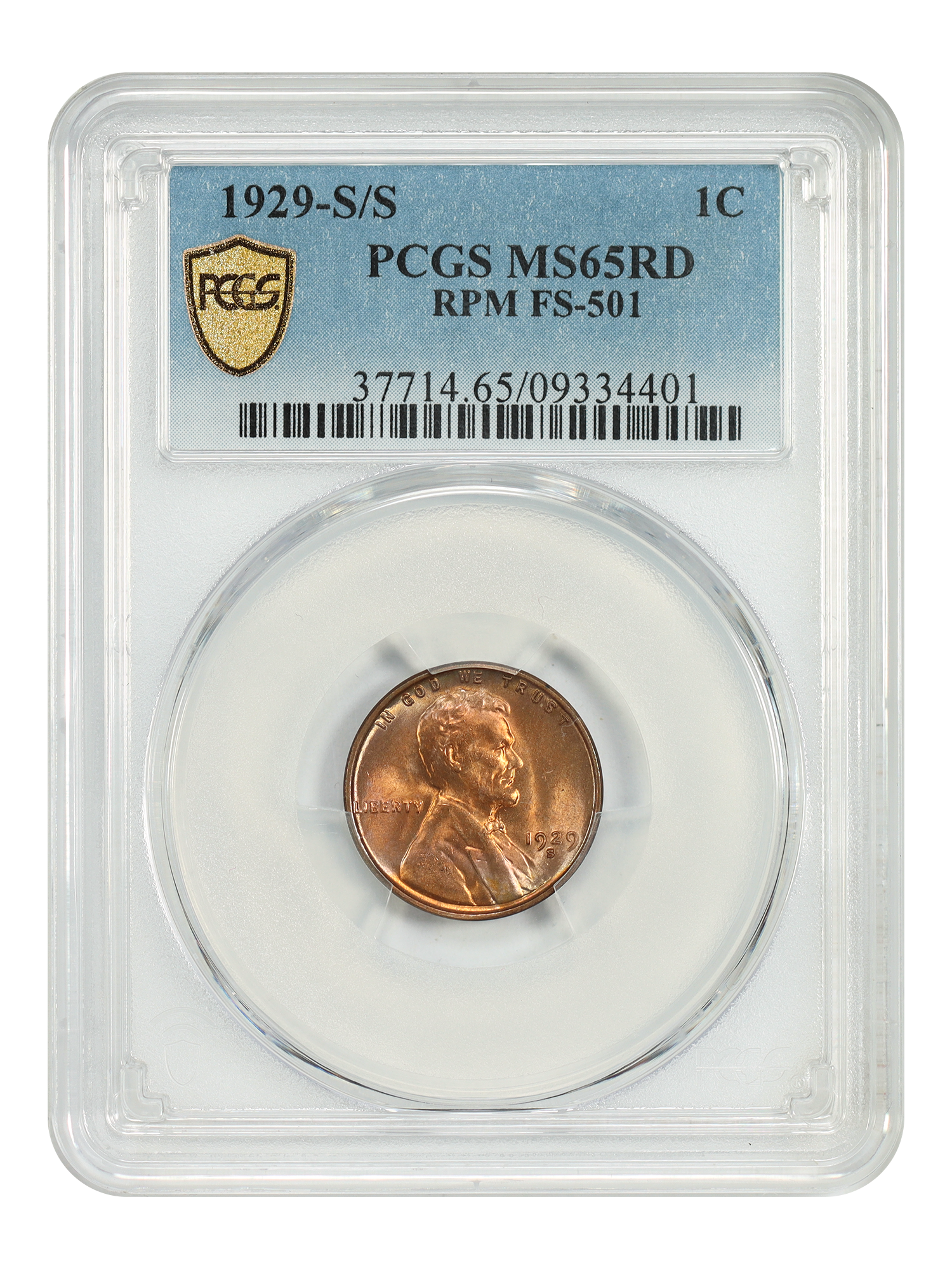 1929-S/S 1C RPM FS-501 (013.65), RD