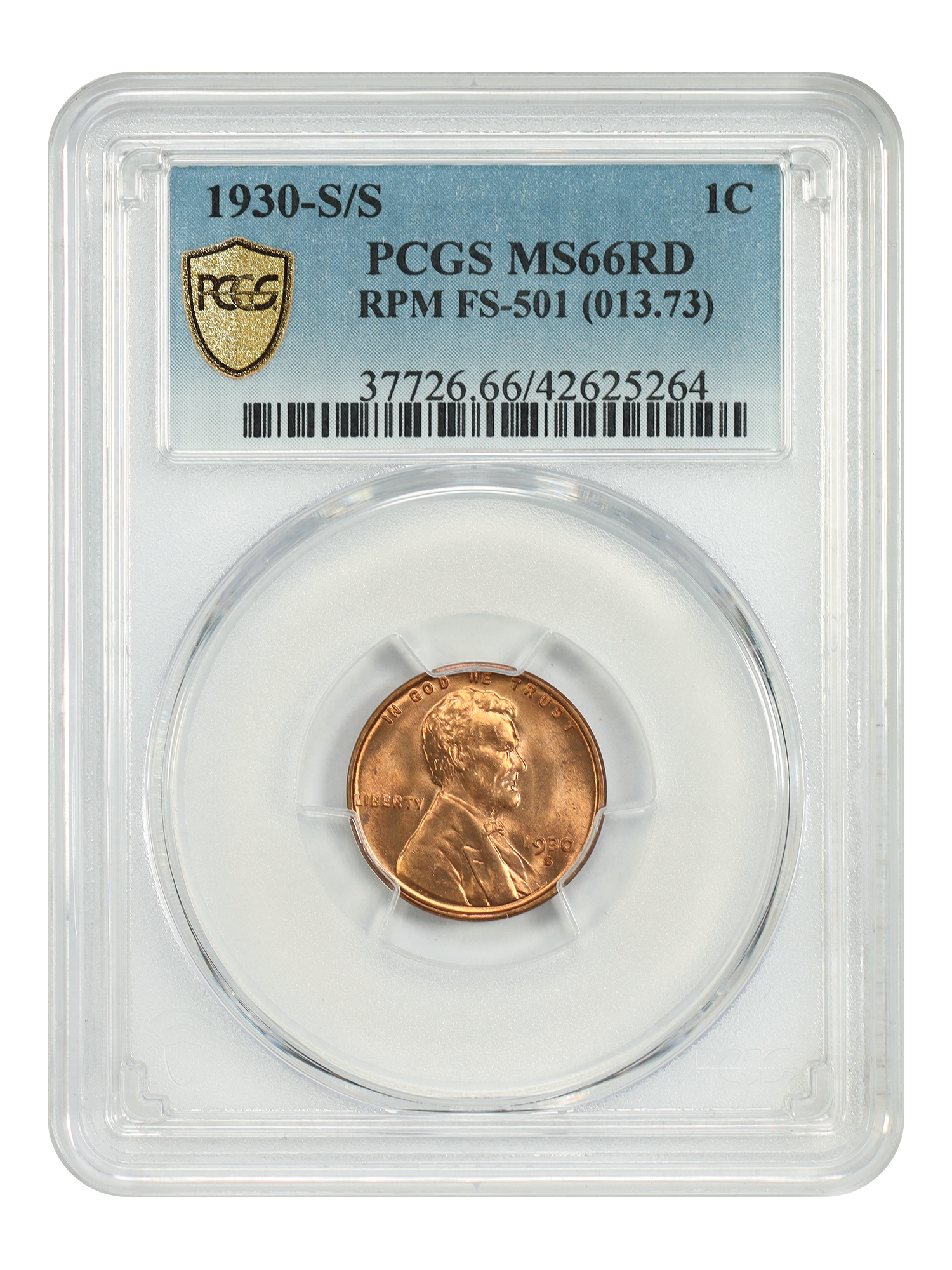 1930-S/S 1C RPM FS-501 (013.73), RD