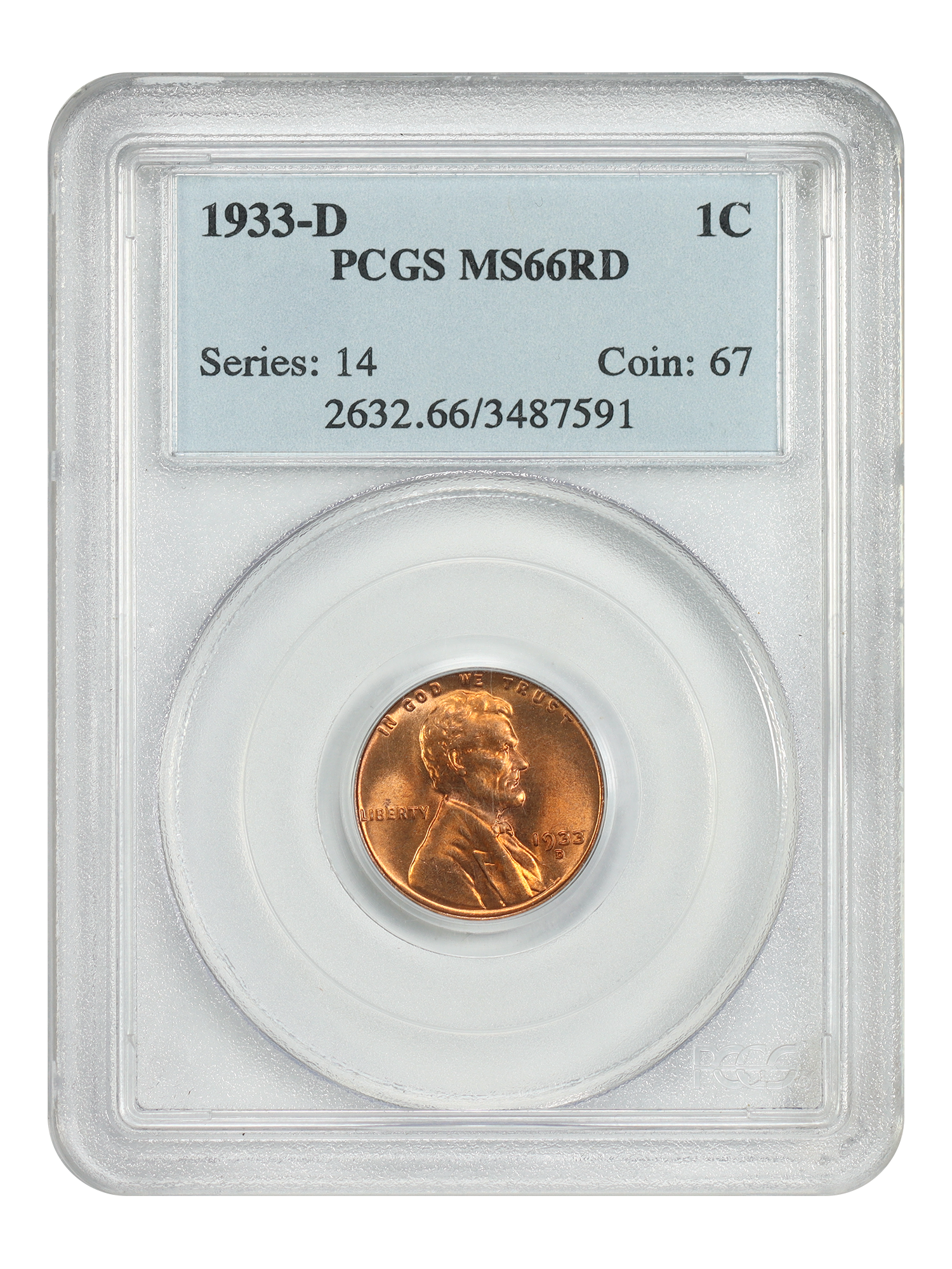 1933-D 1C, RD