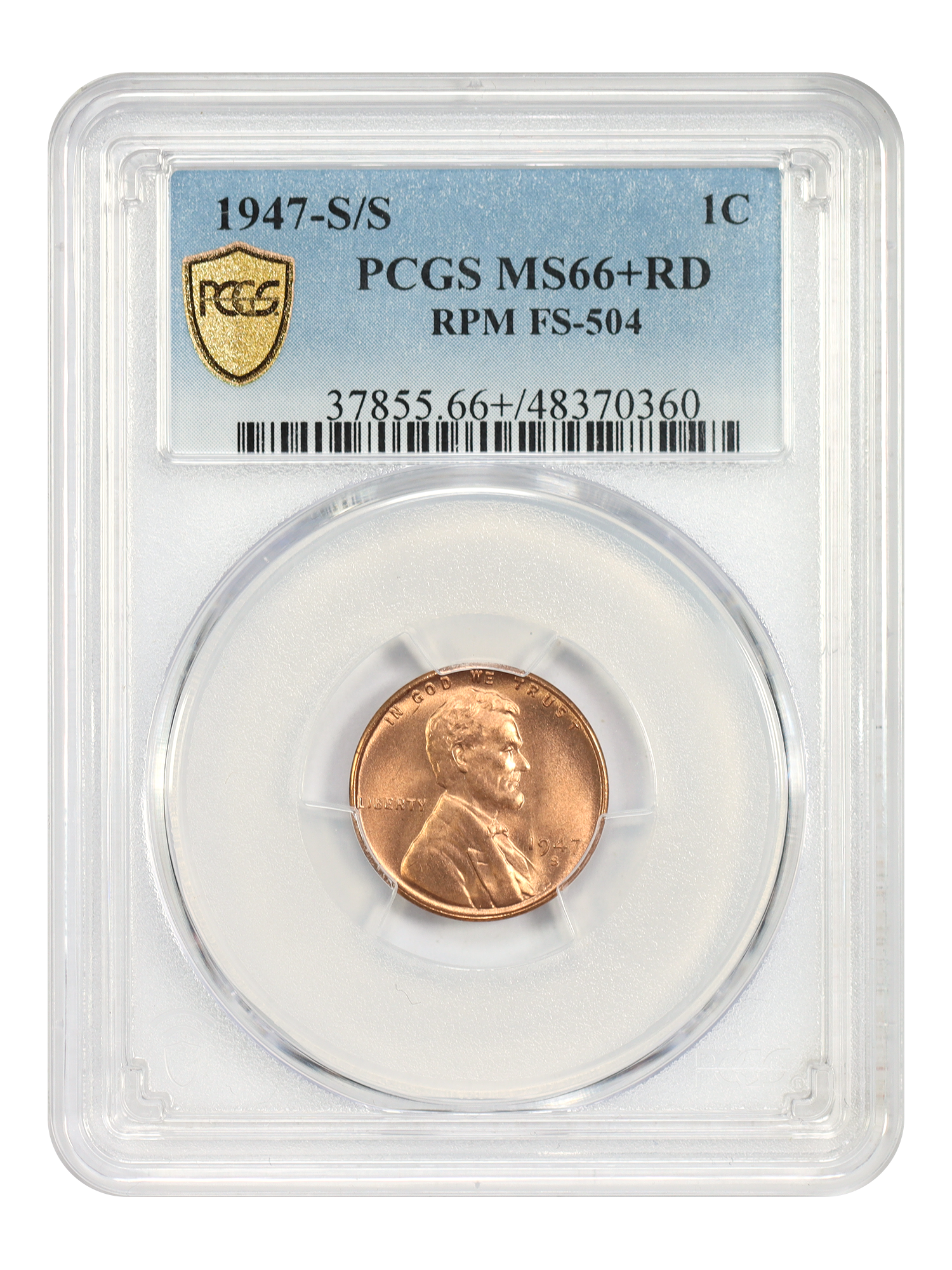 1947-S/S 1C RPM FS-504 (021.31), RD