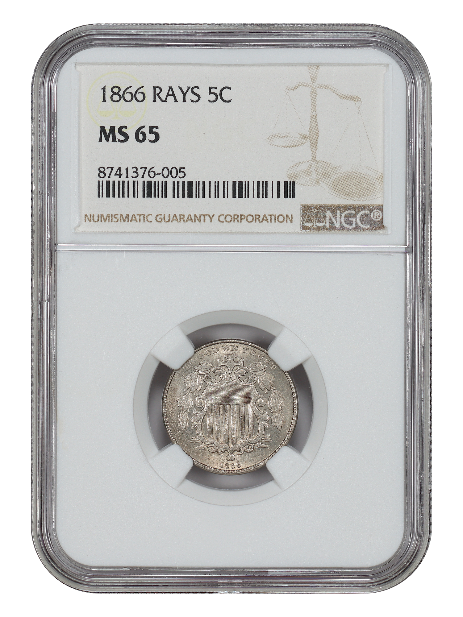 1866 5C Rays