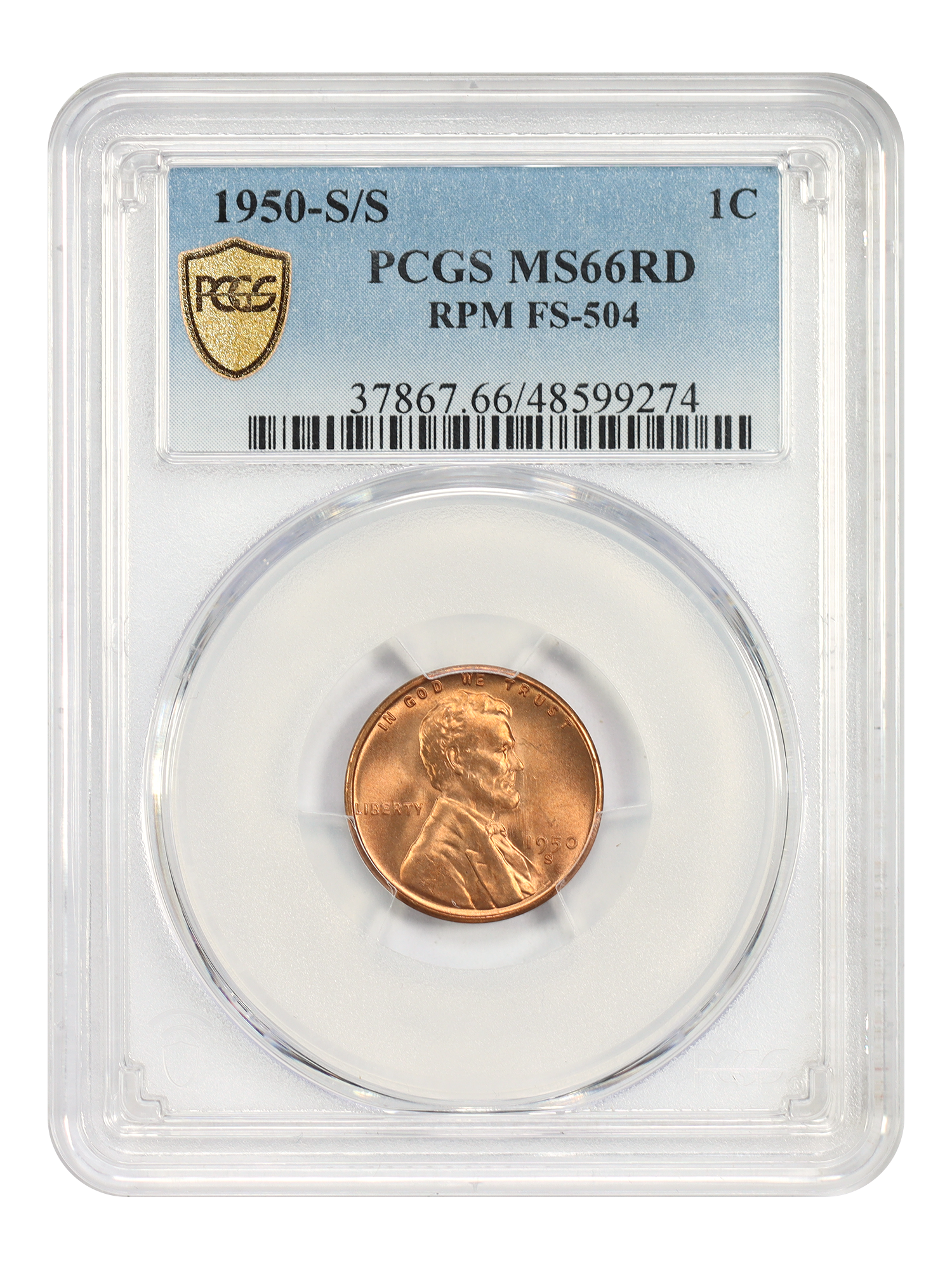 1950-S/S 1C RPM FS-504 (021.34), RD
