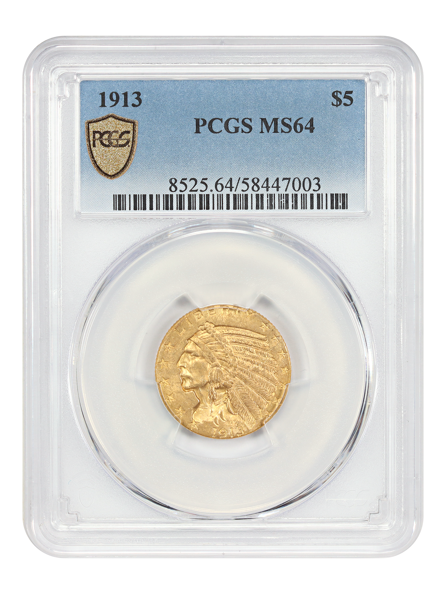 1913 $5