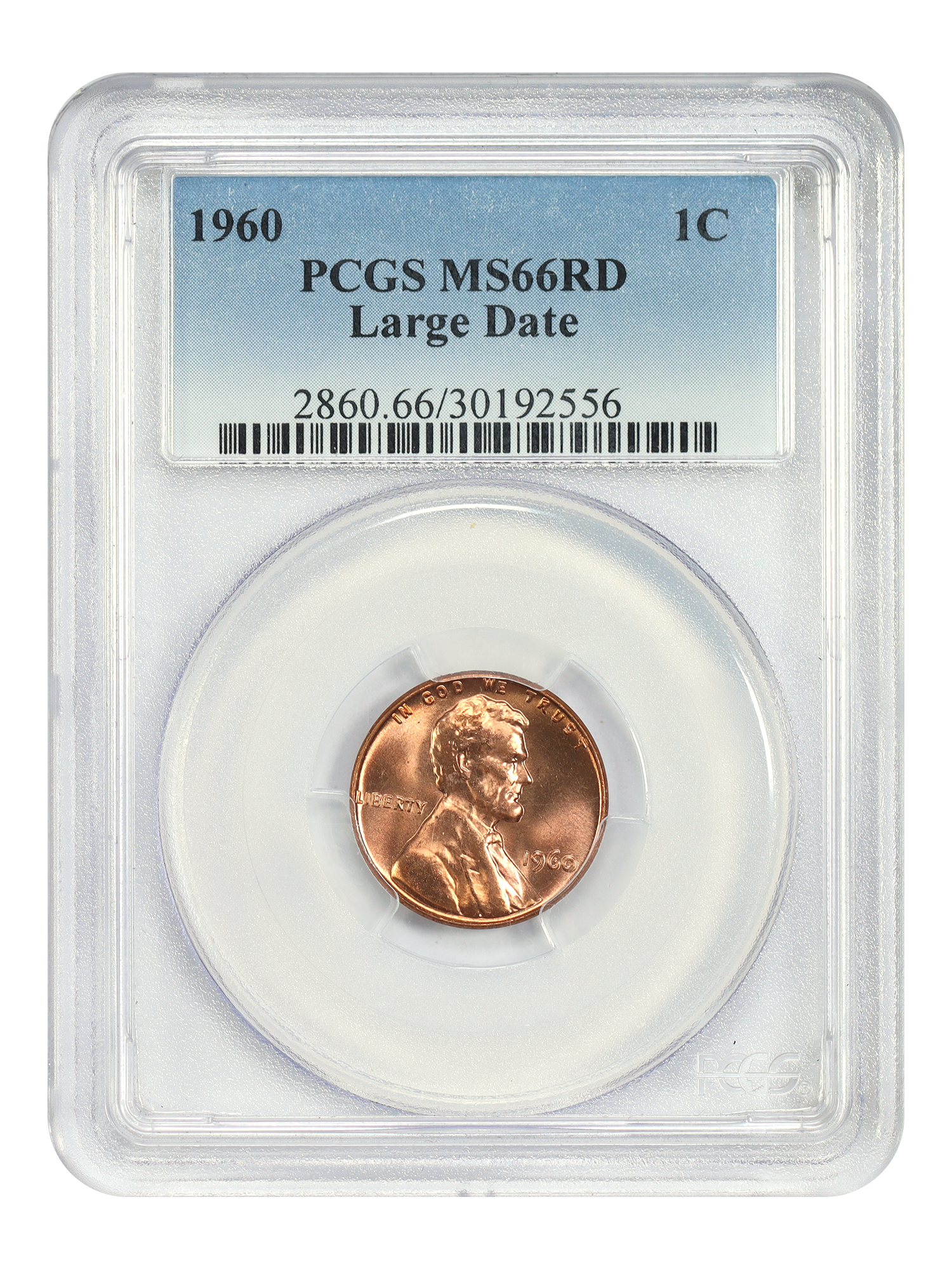 1960 1C Large Date, RD