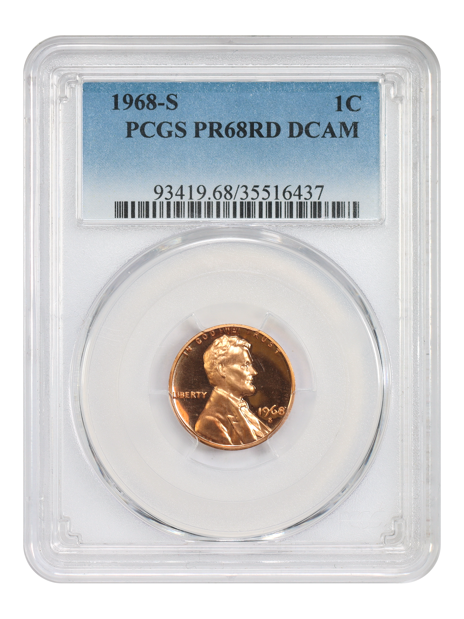 1968-S 1C, DCAM