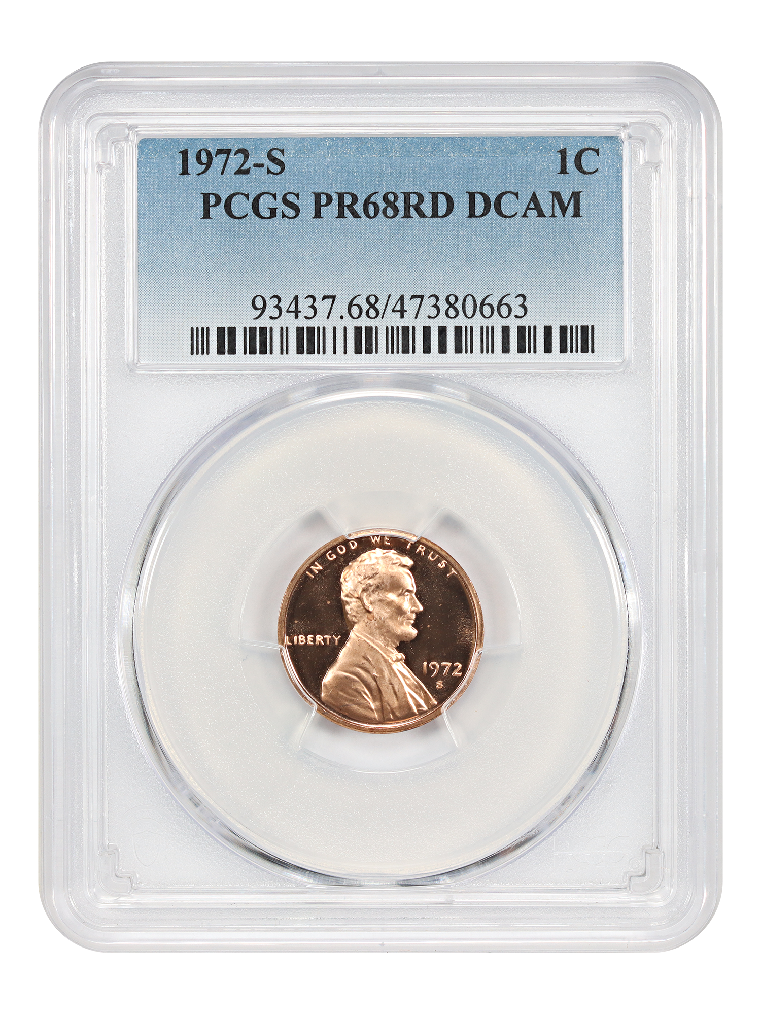 1972-S 1C, DCAM