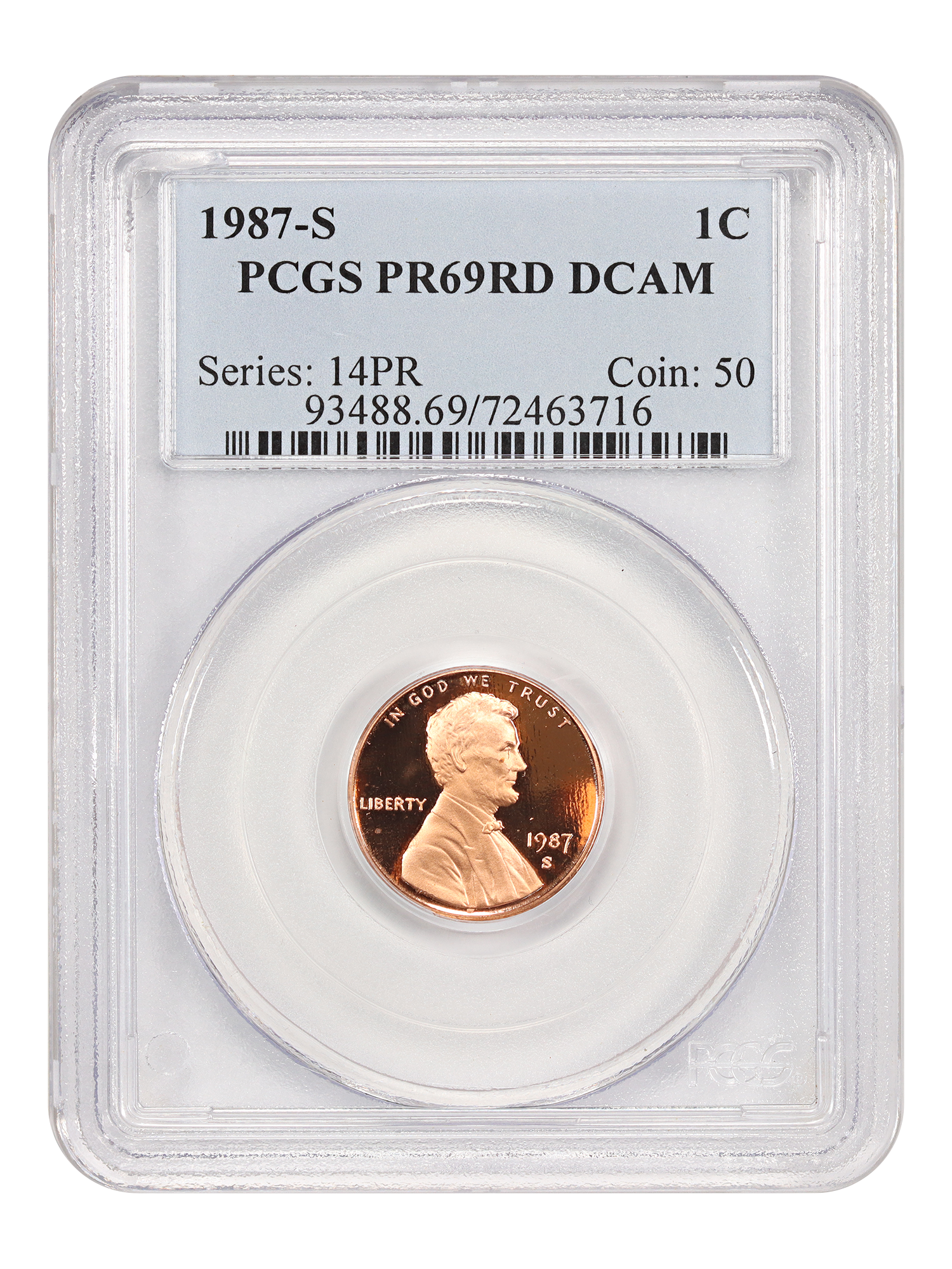 1987-S 1C, DCAM