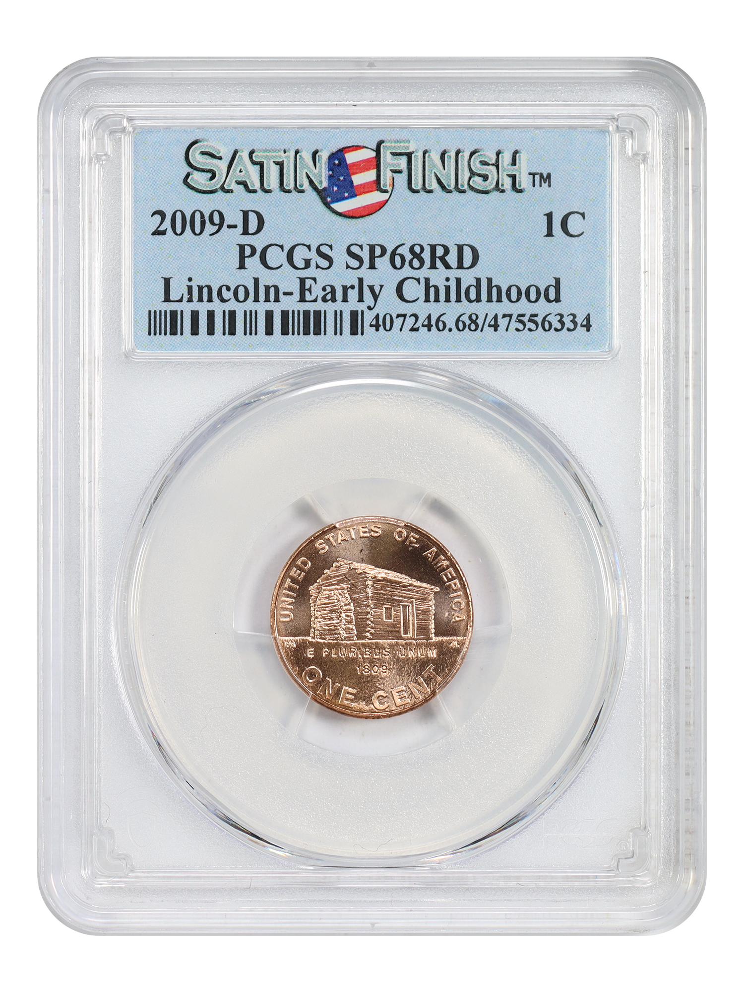 2009-D 1C Lincoln-Early Childhood Satin Finish, RD