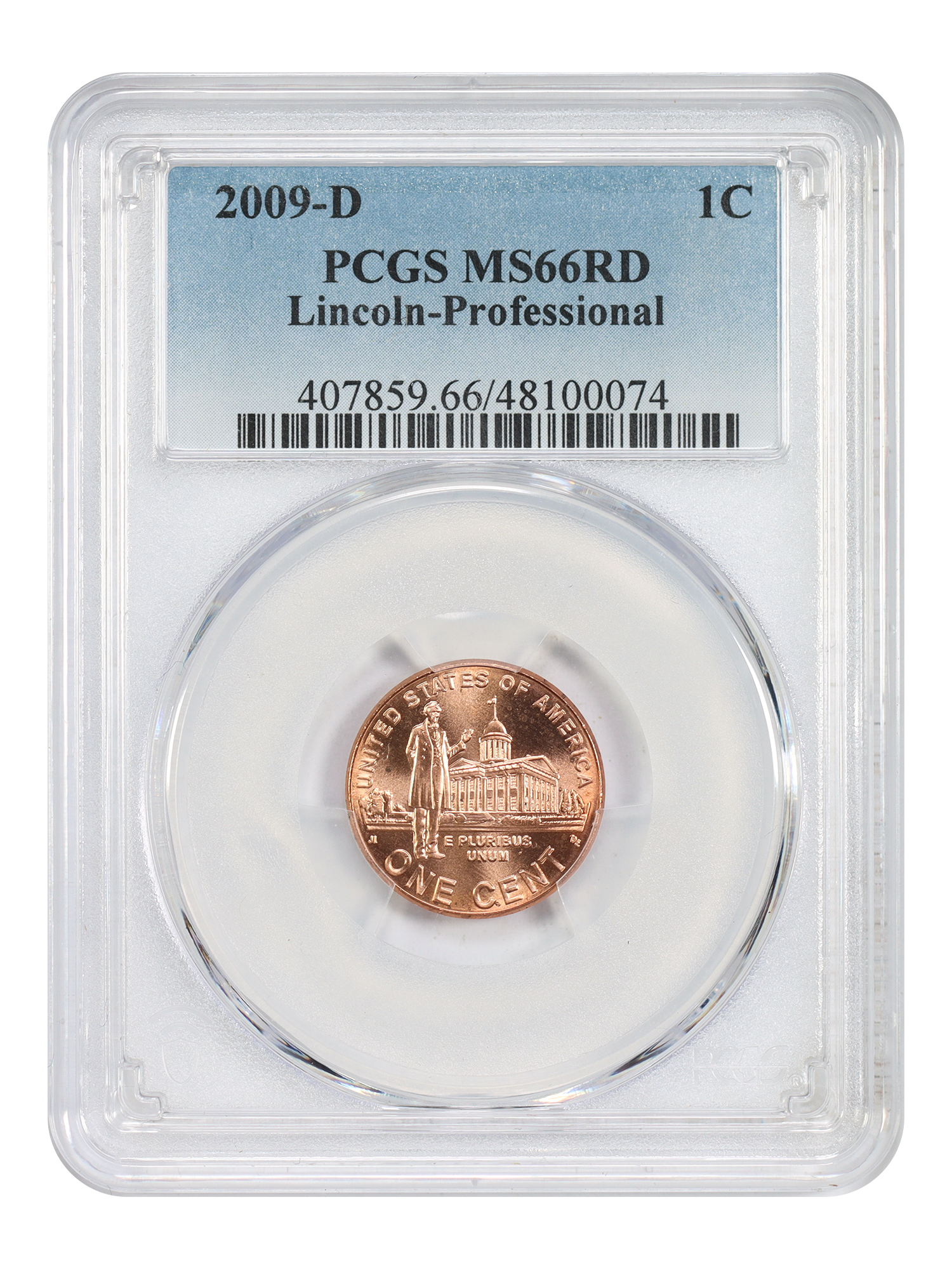 2009-D 1C Lincoln-Professional, RD