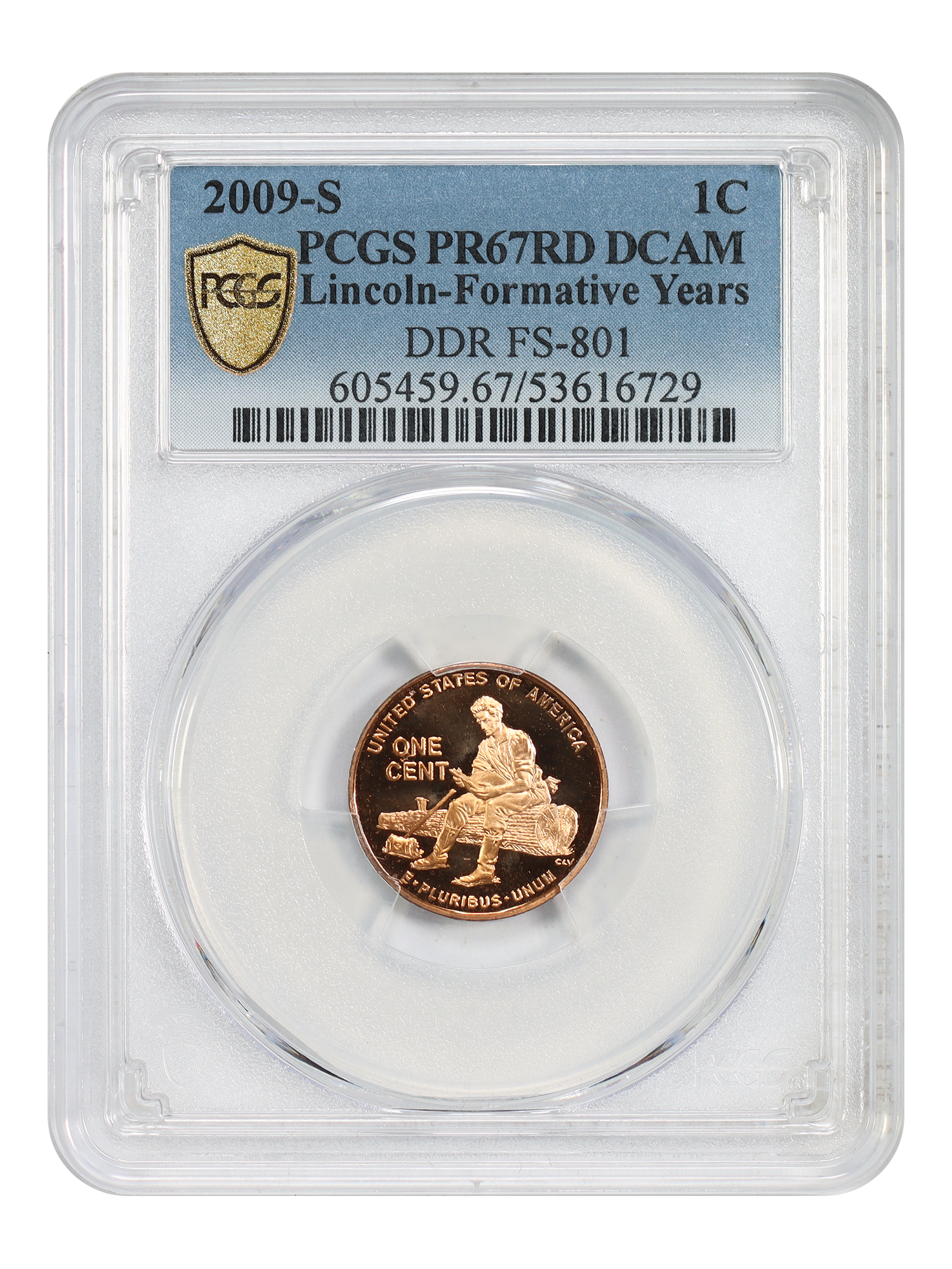 2009-S 1C Lincoln-Formative Years DDR FS-801, DCAM
