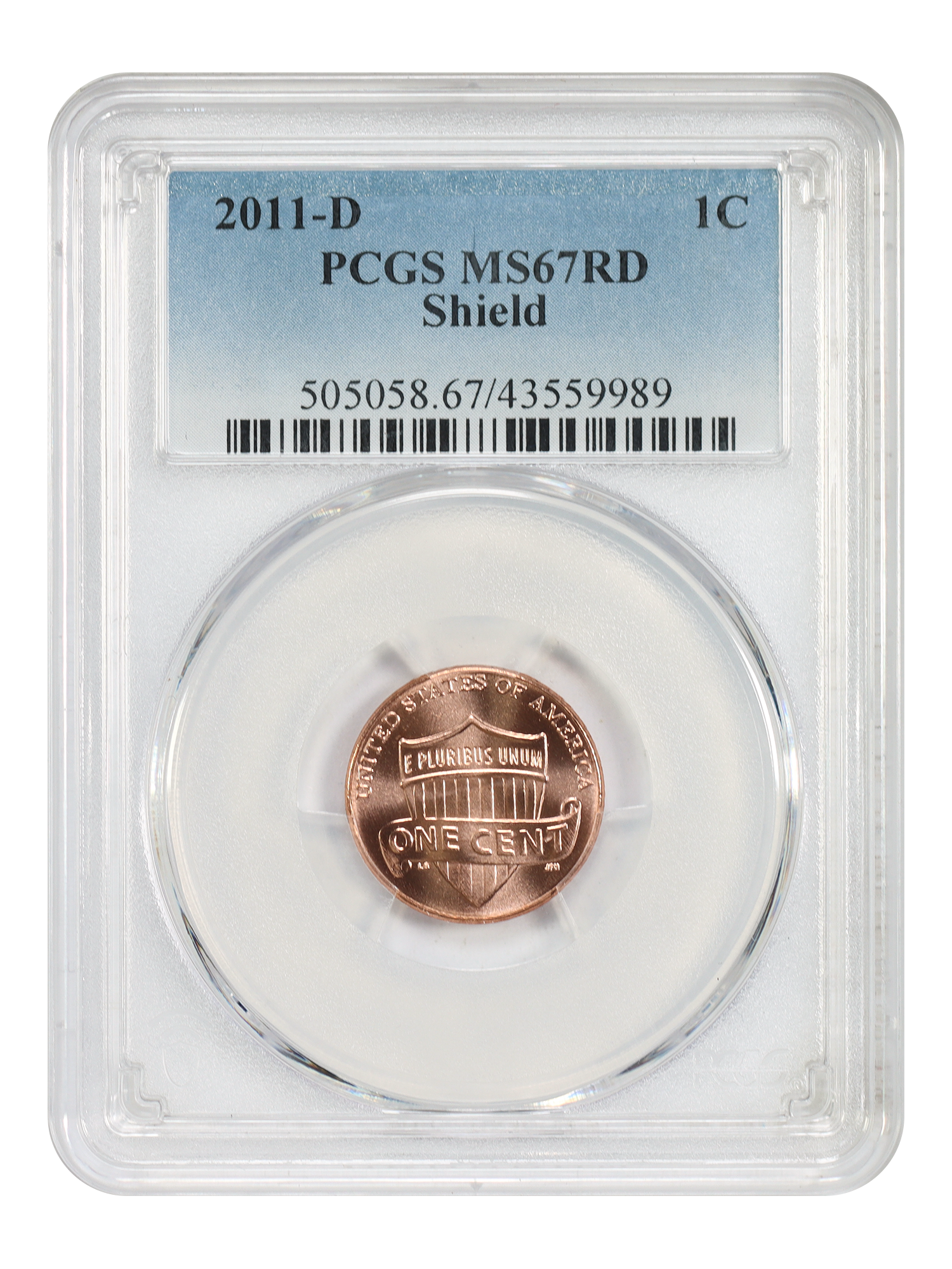 2011-D 1C Shield, RD