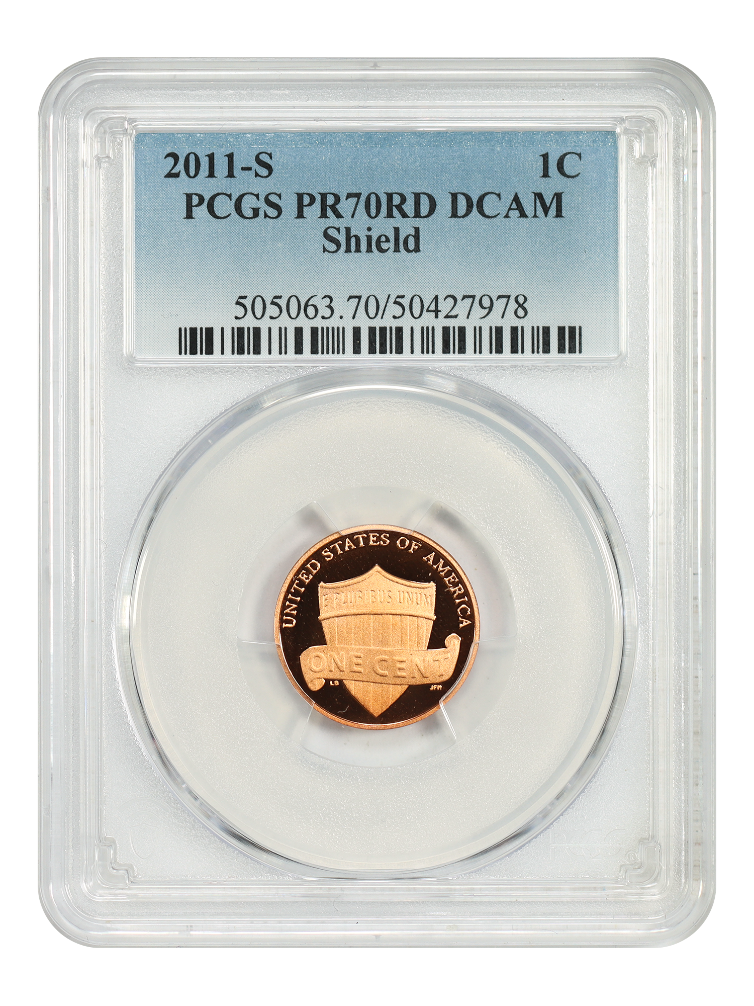2011-S 1C Shield, DCAM
