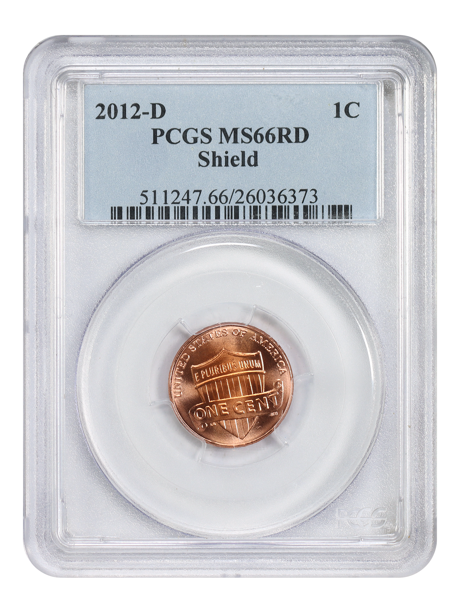 2012-D 1C Shield, RD