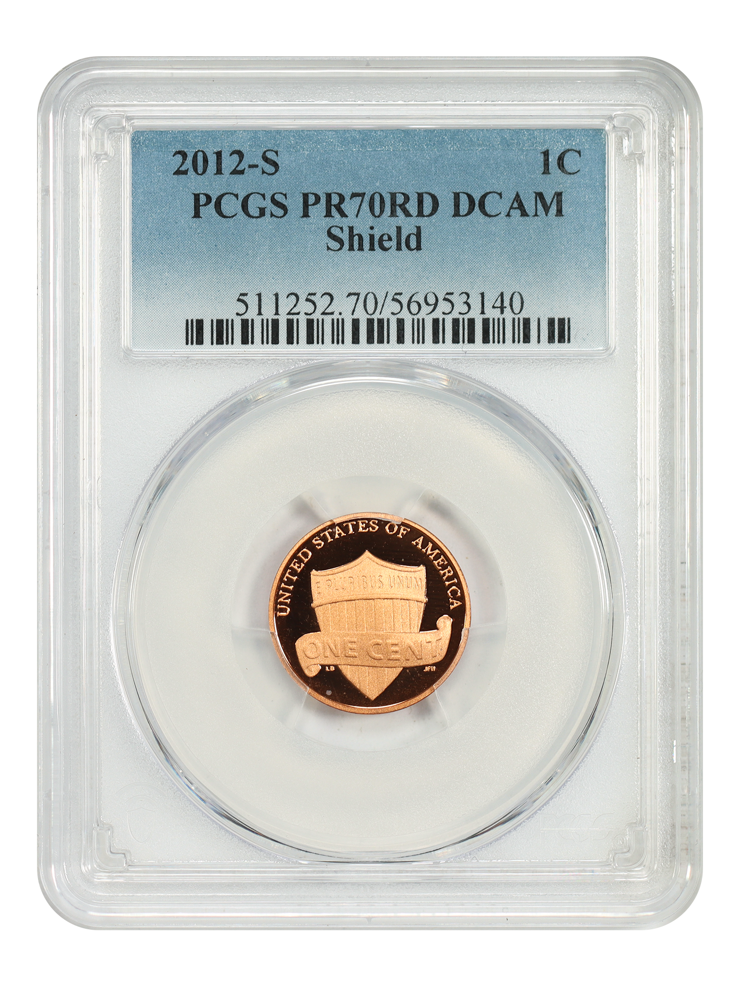 2012-S 1C Shield, DCAM